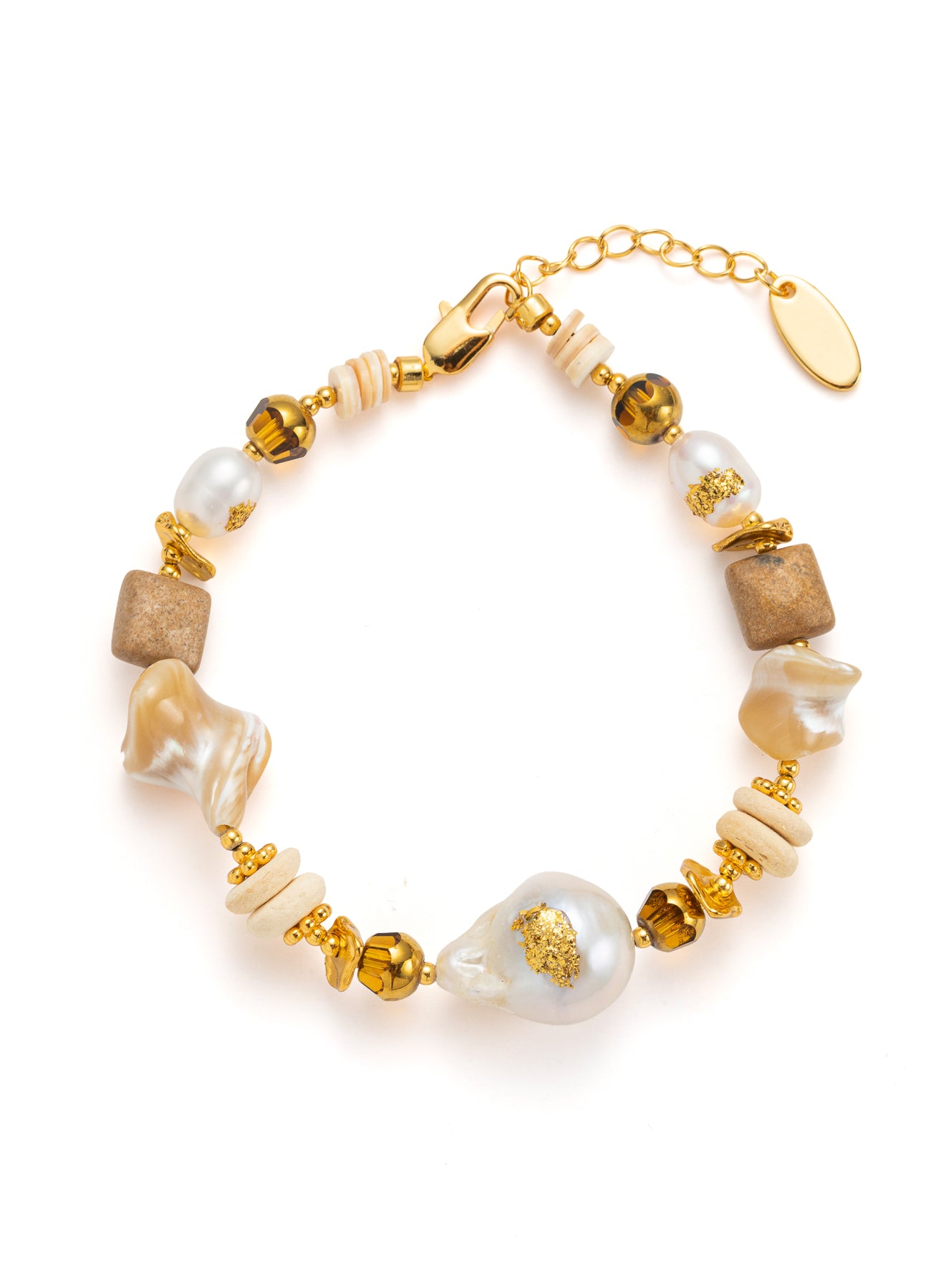 Nacre & Pearl Bracelet