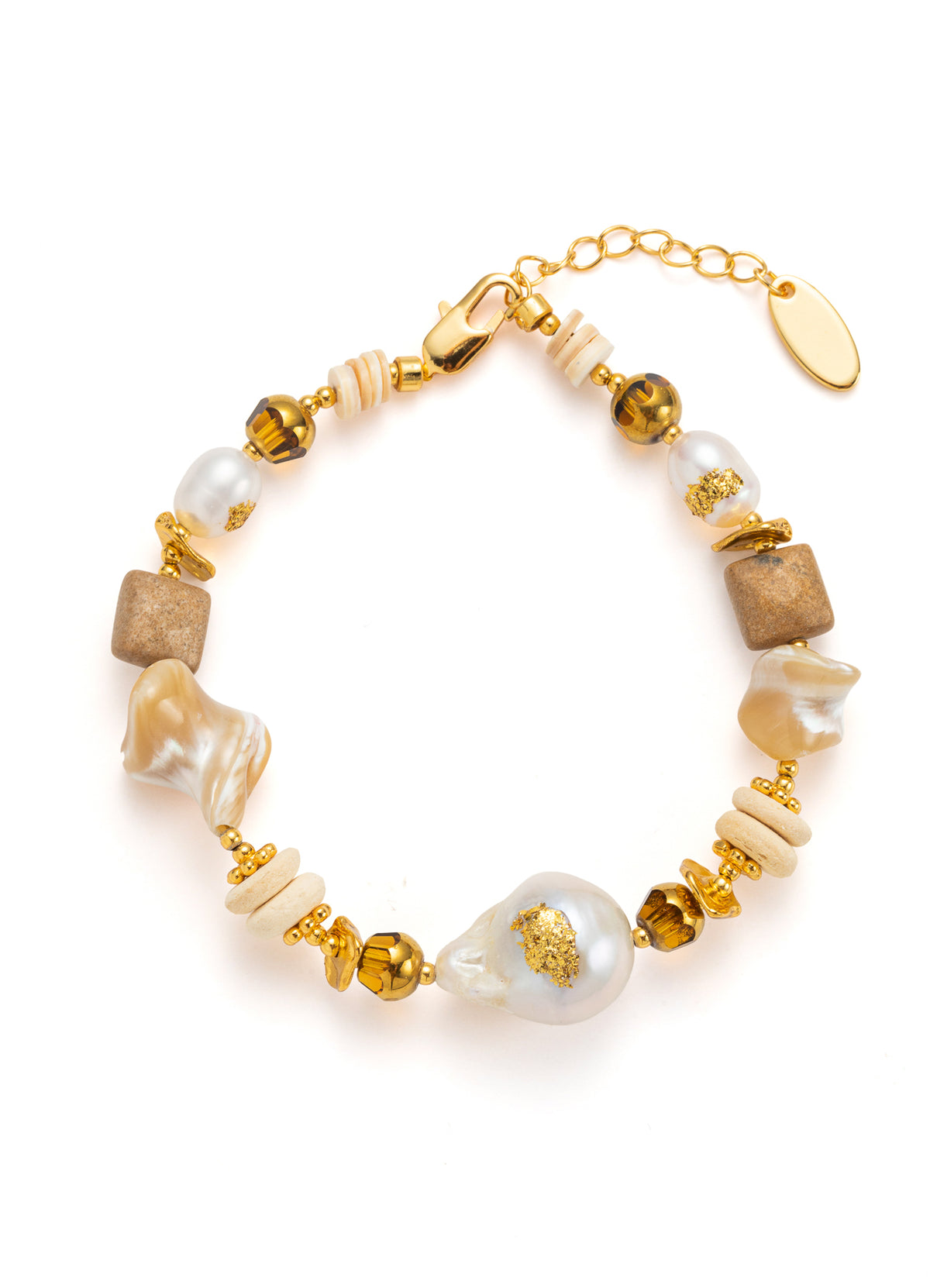 Nacre & Pearl Bracelet