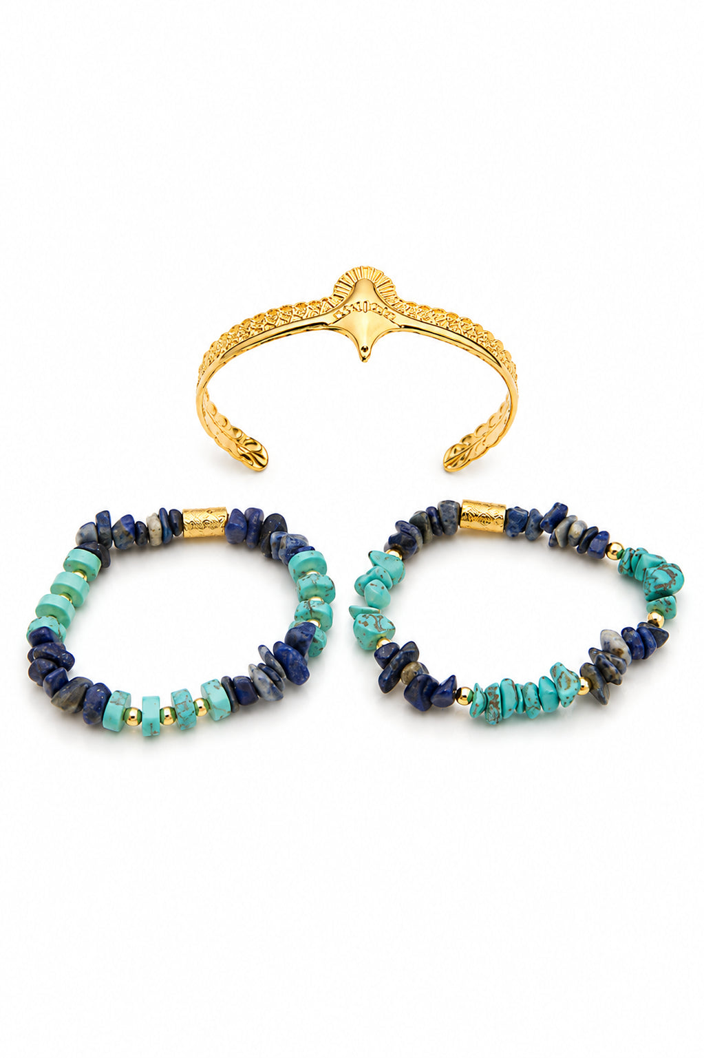 Turquoise & Lapis Bracelet