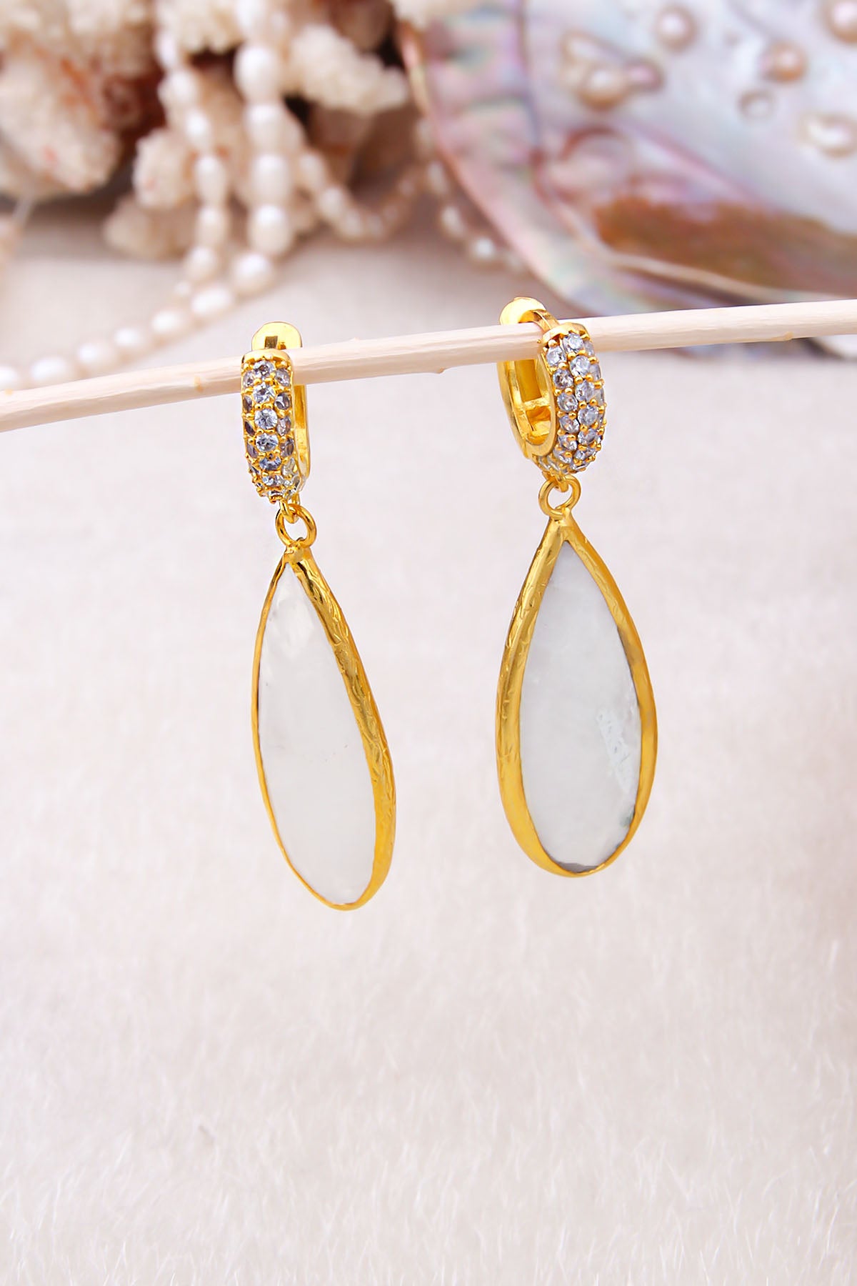 Moonstone Boucles d'oreilles