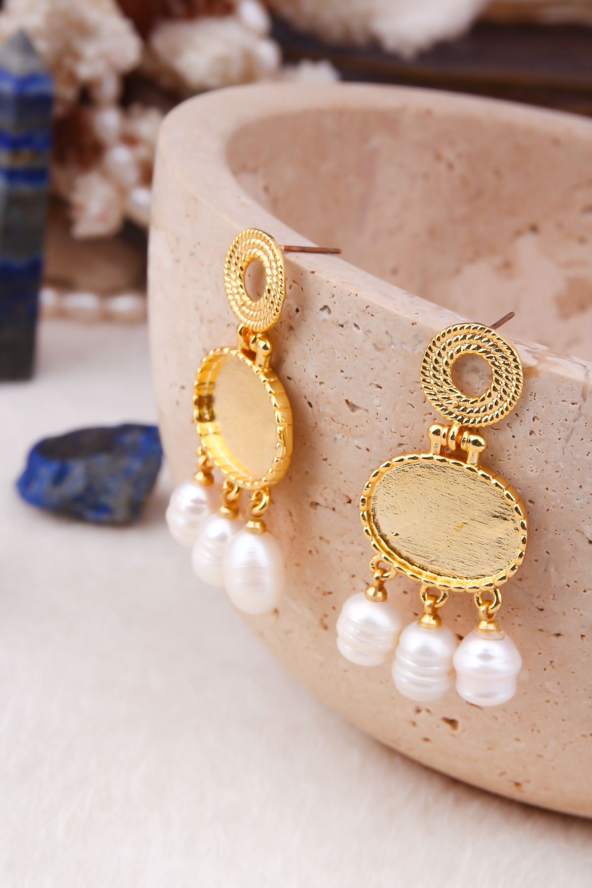 Agate Boucles d'oreilles