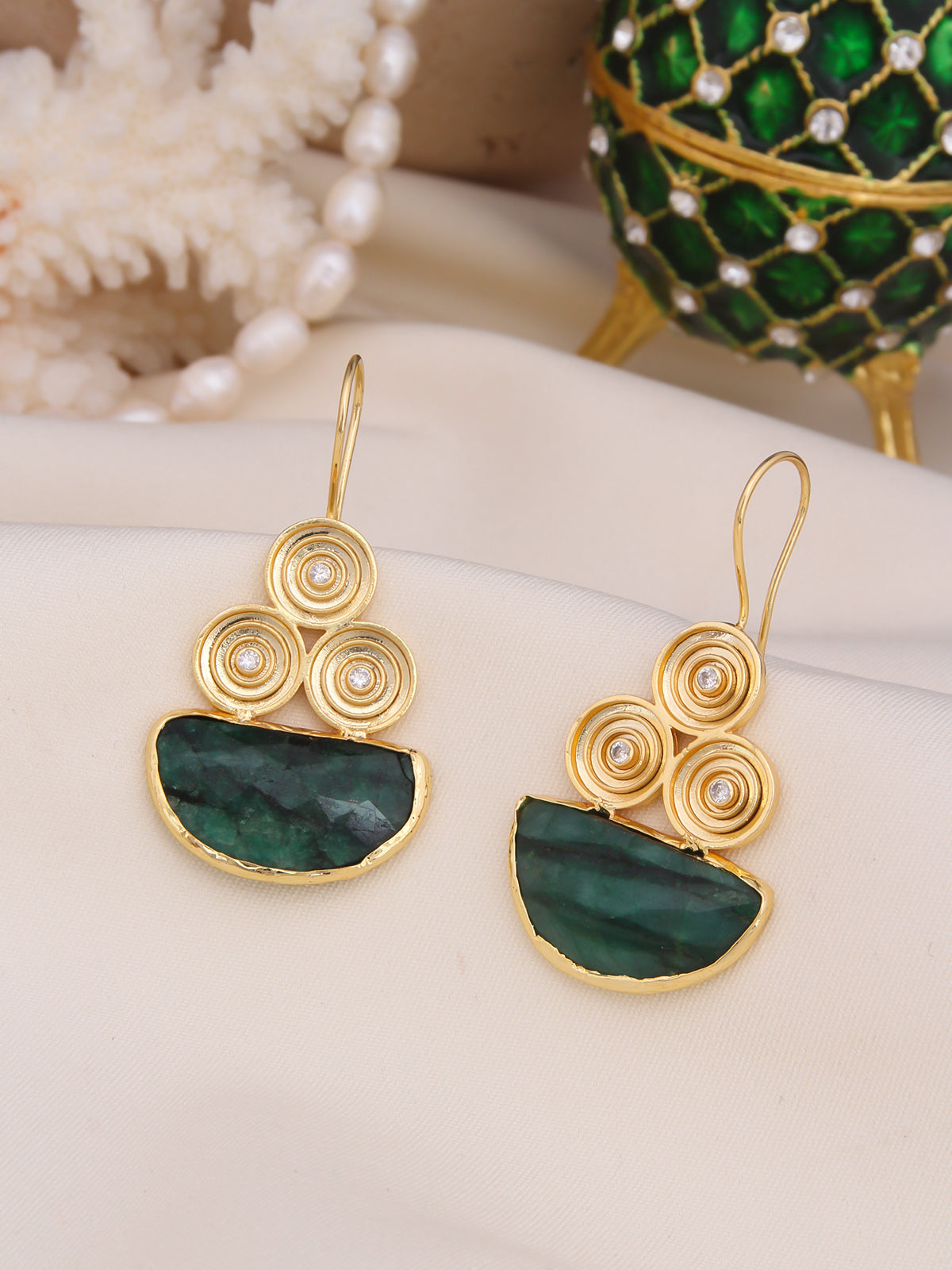 Agate Boucle D'oreilles