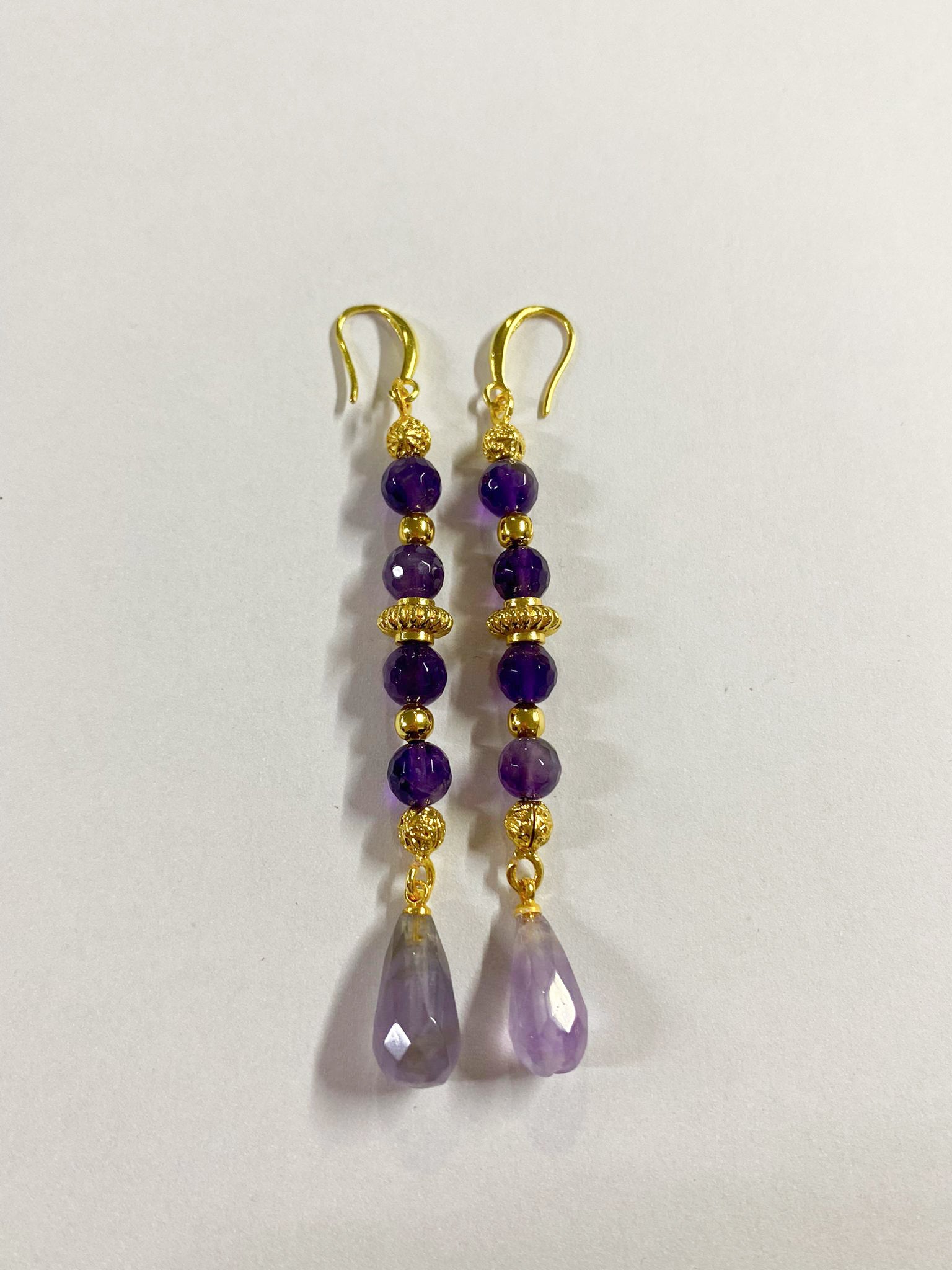 Amethyst Boucles d'oreilles