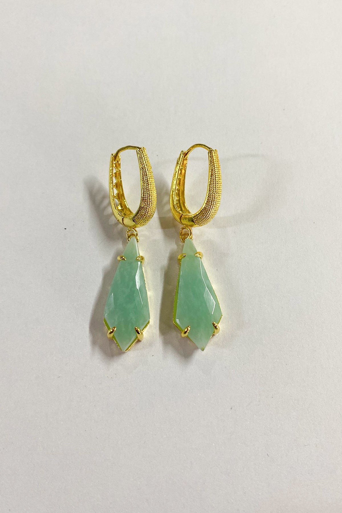 Amazonite Boucles d'oreilles