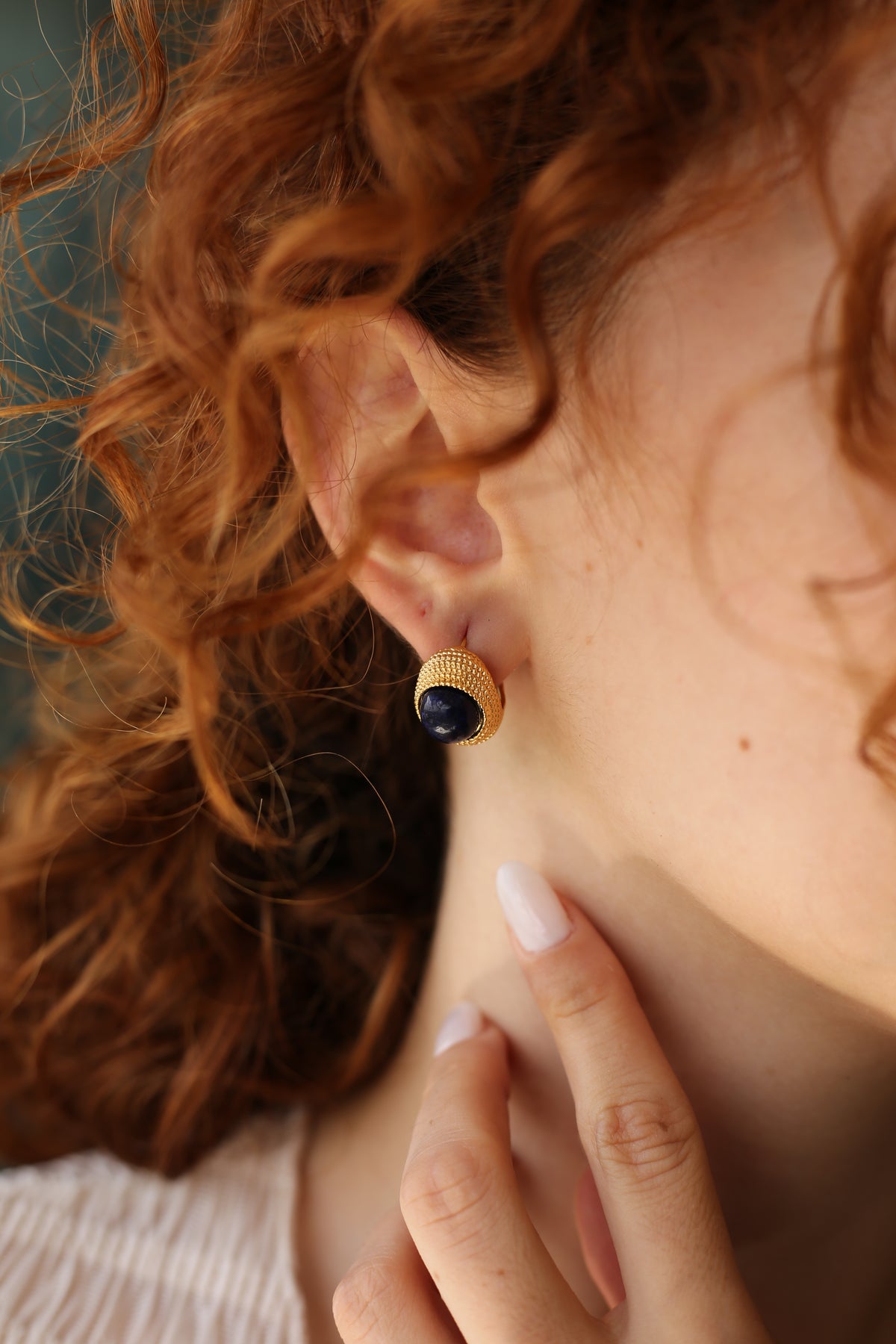 Lapis Boucles d'oreilles