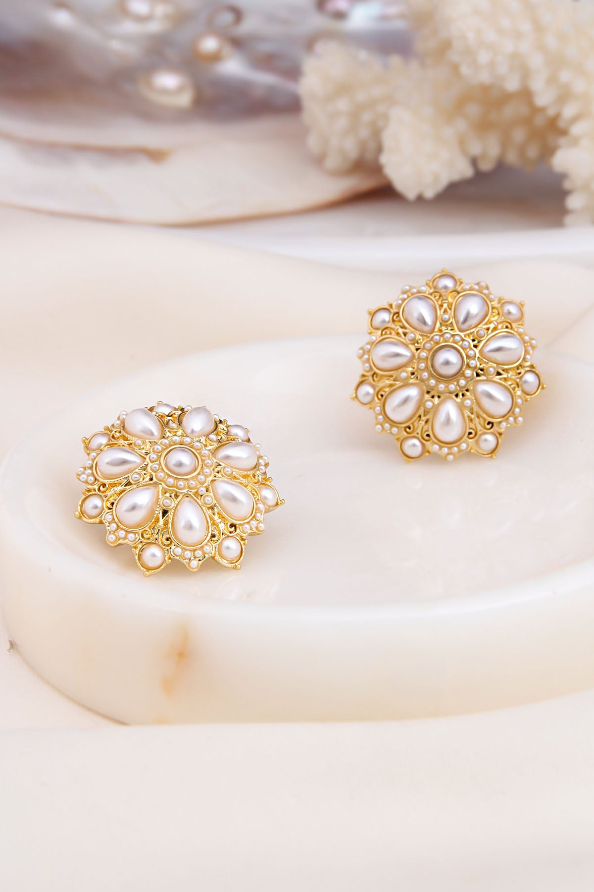 Purple Boucles D'oreilles