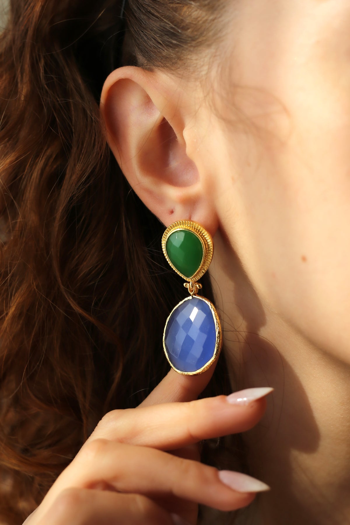 Cat Eyes Earrings
