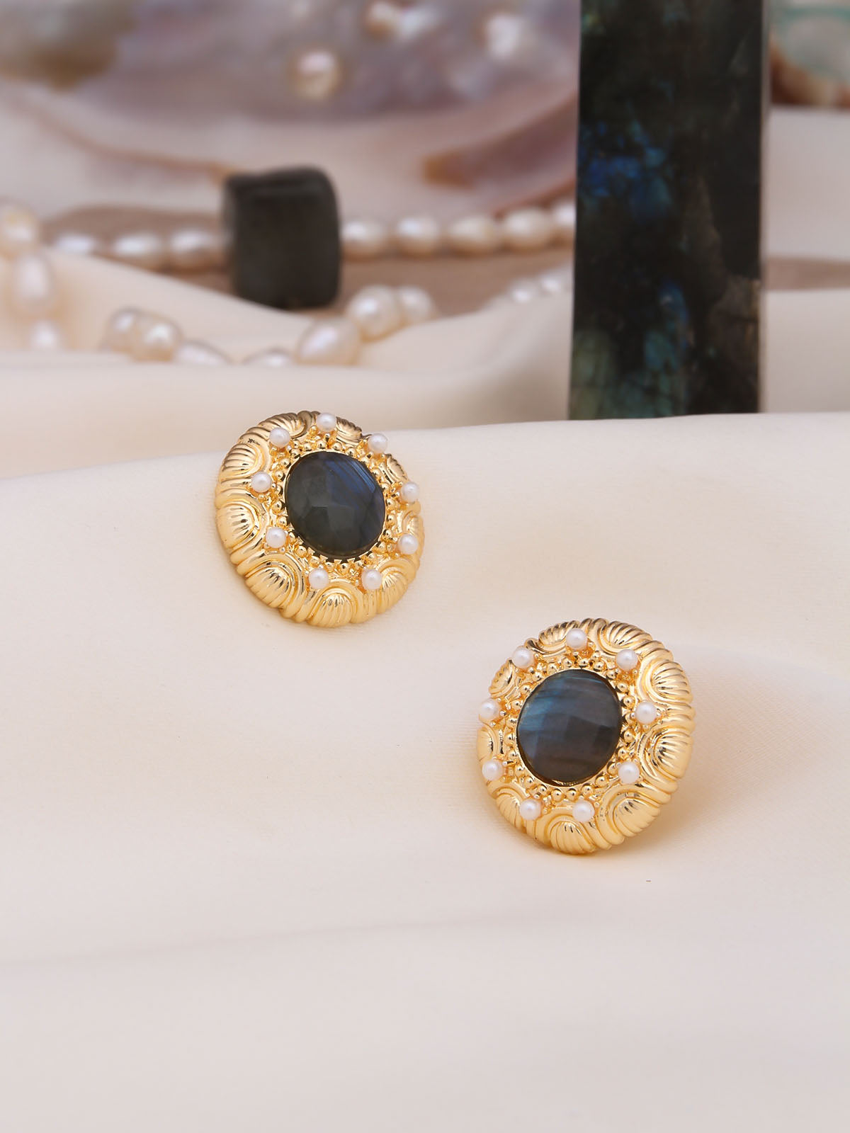 Labradorite Boucles d'oreilles