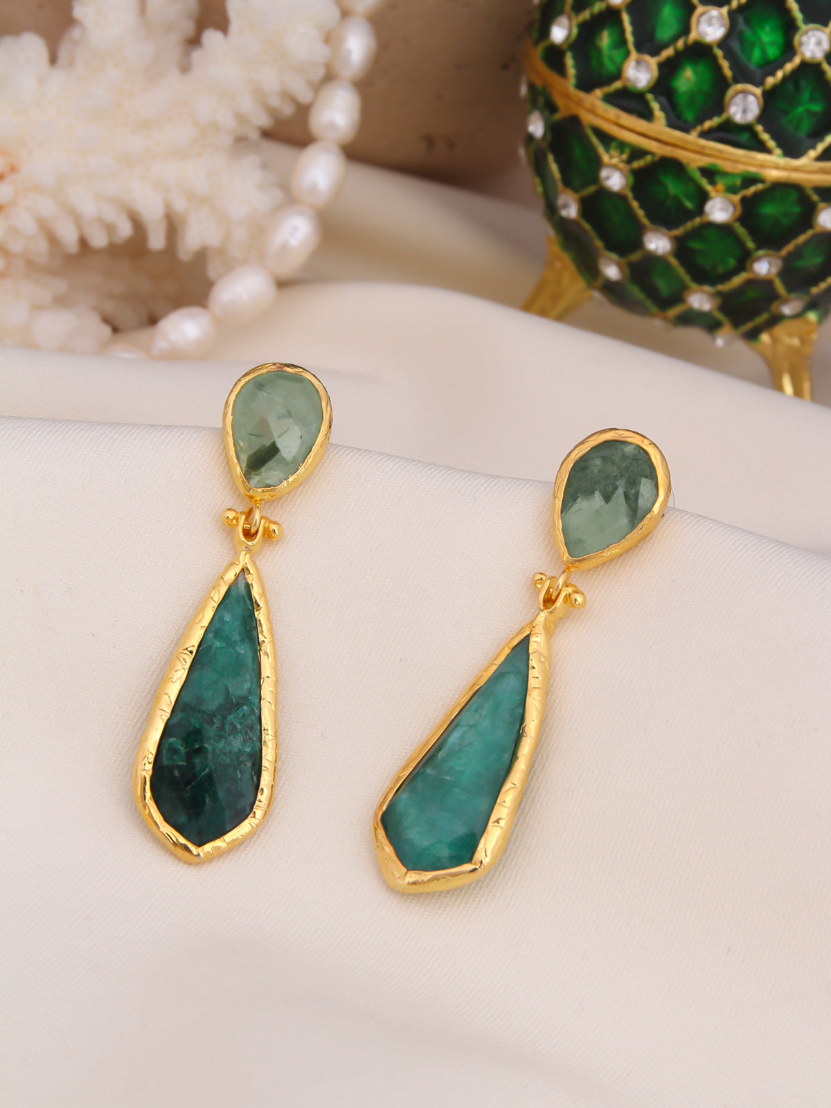 Agate Boucle D'oreilles