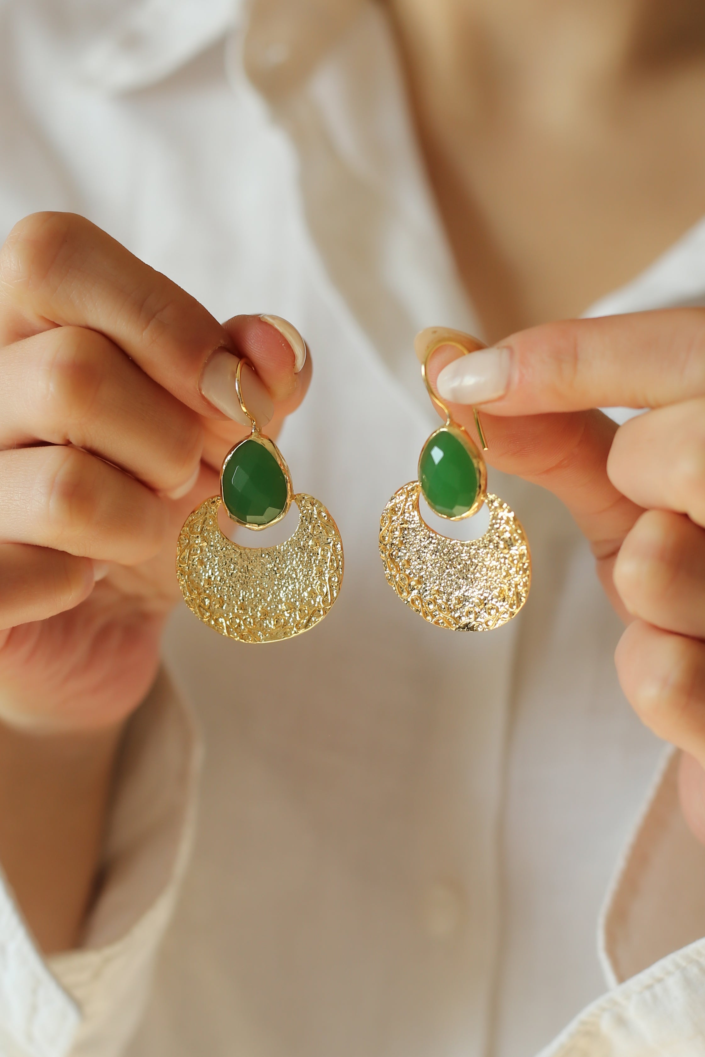 Agate Boucle d'oreilles