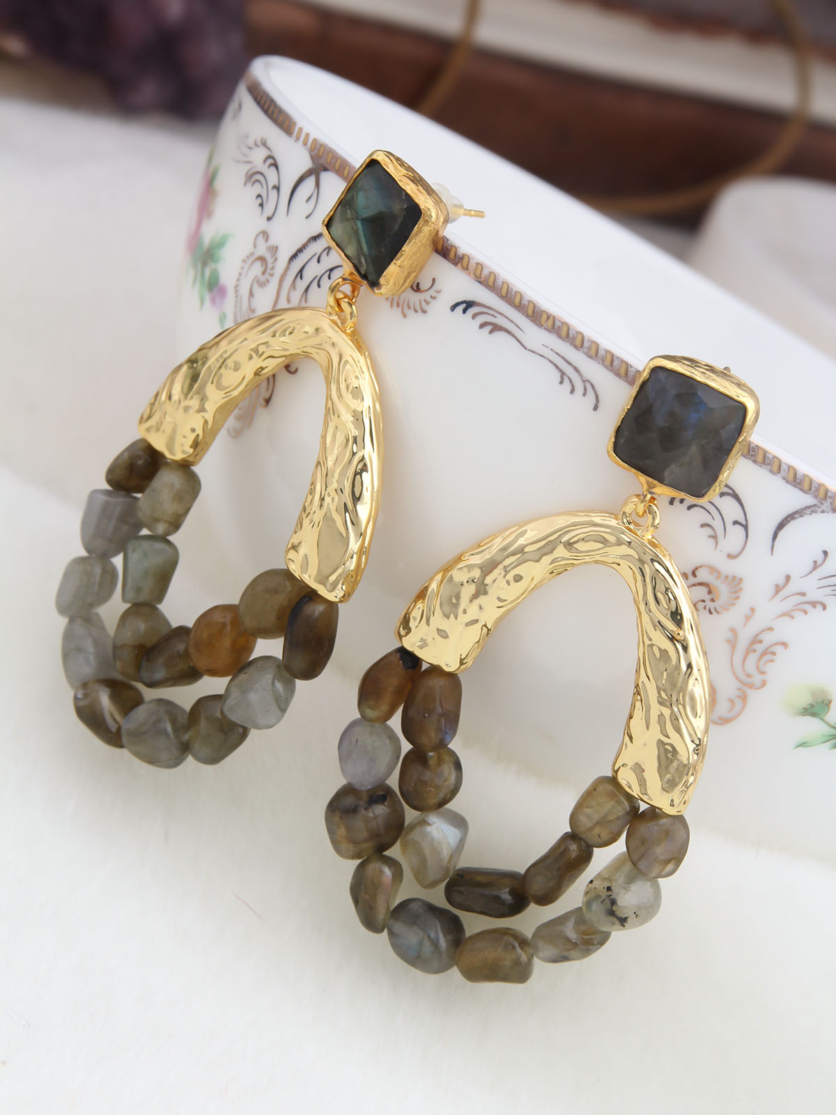 Labradorite Boucle D'Oreilles