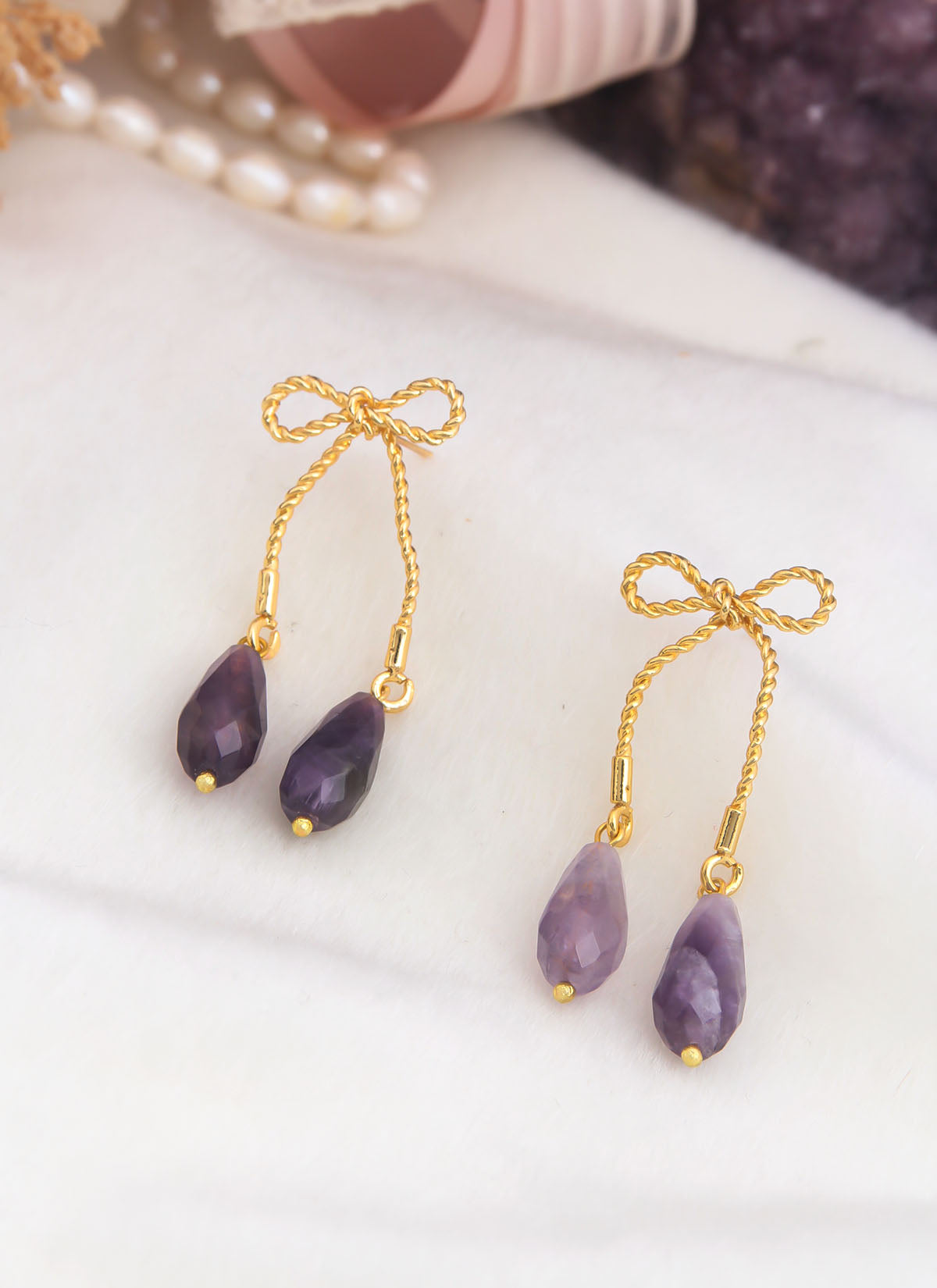 Amethyst Boucle D'oreilles