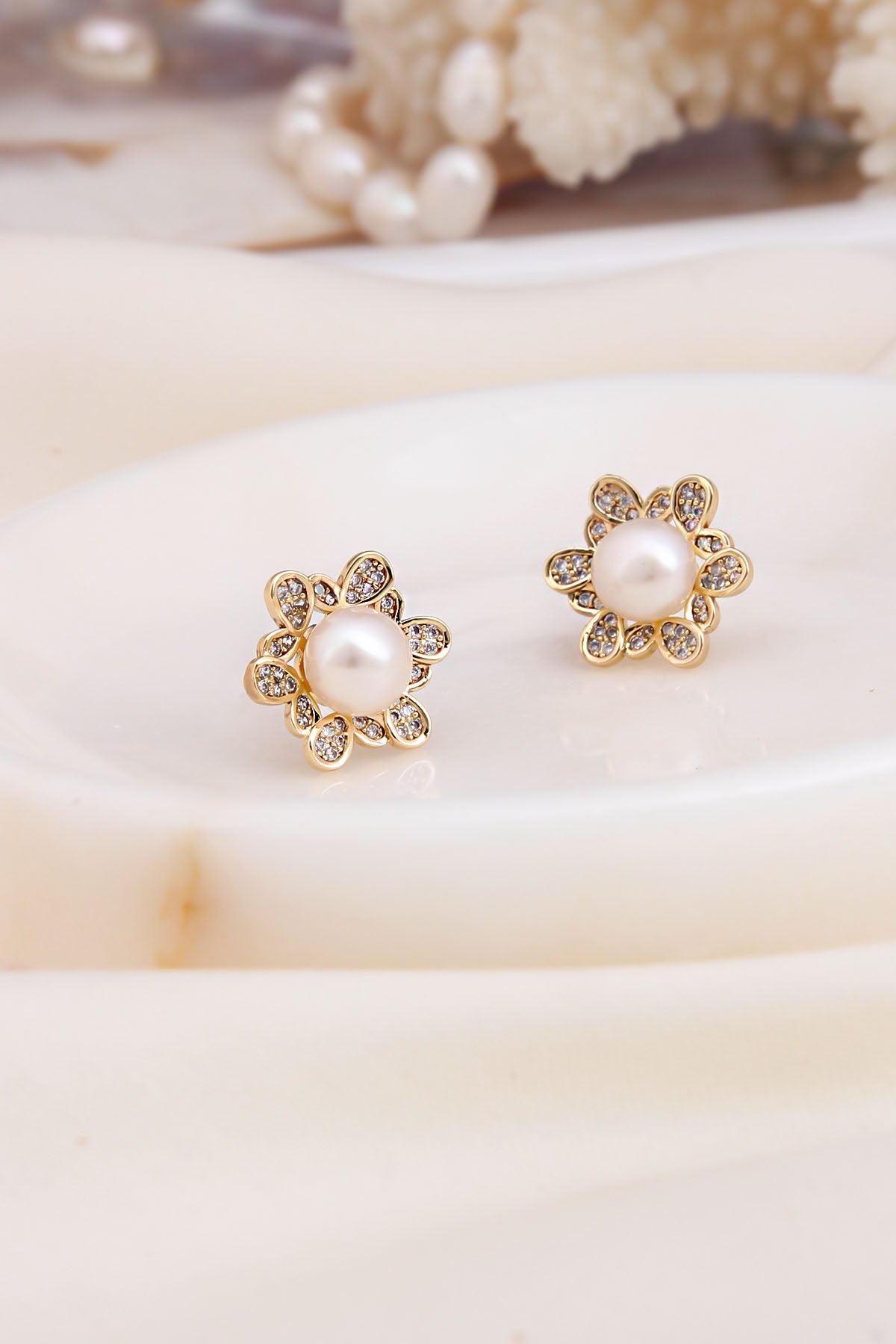 Pearl Boucles D'oreilles