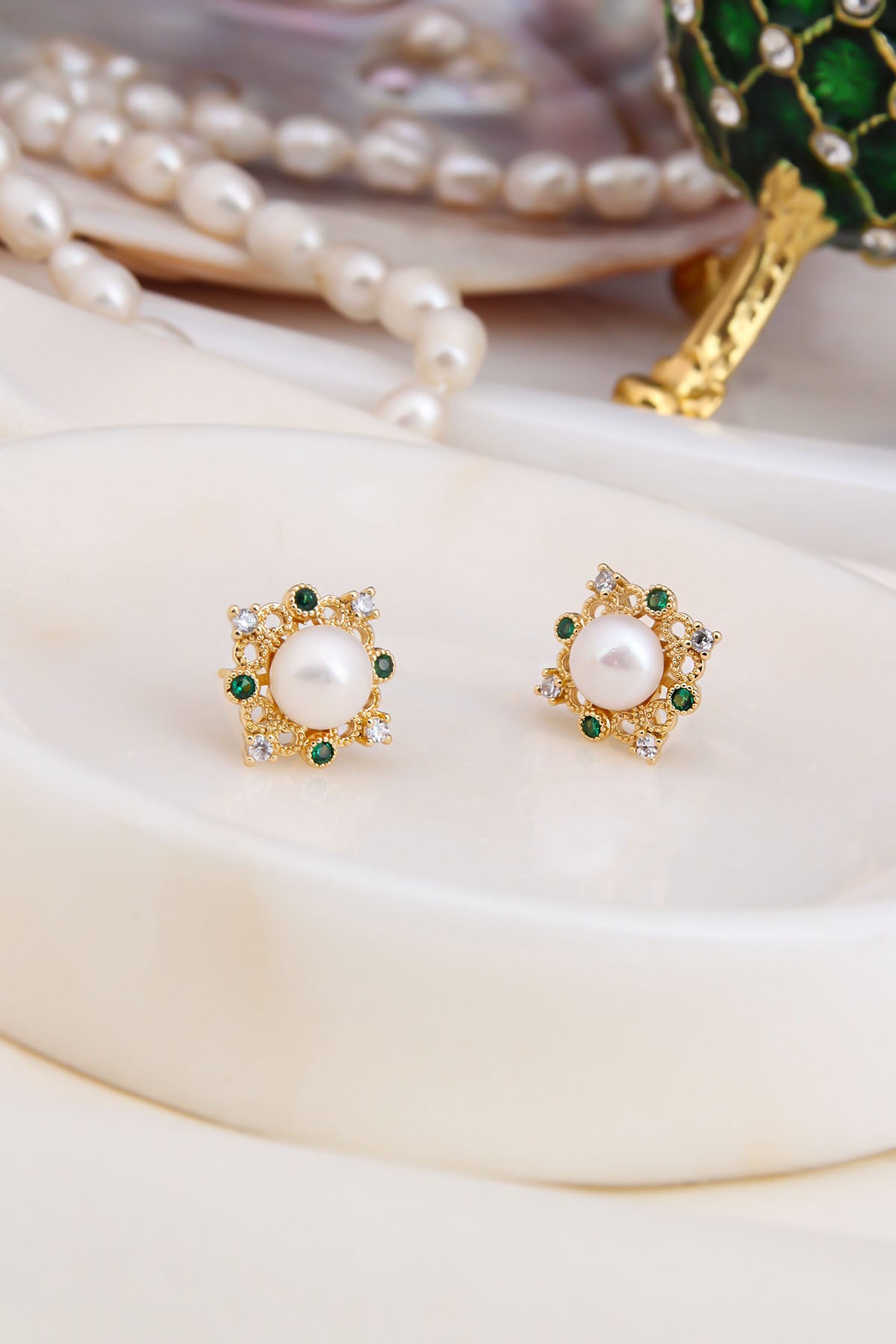 Pearl Boucles D'oreilles