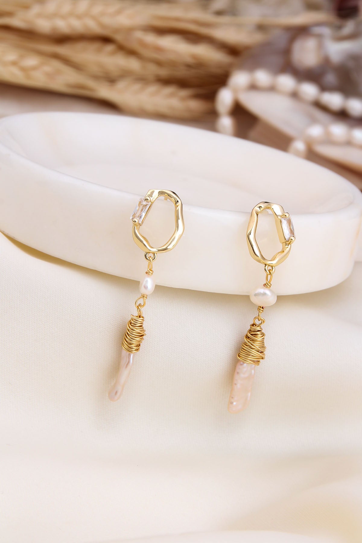 Pearl Boucles D'oreilles