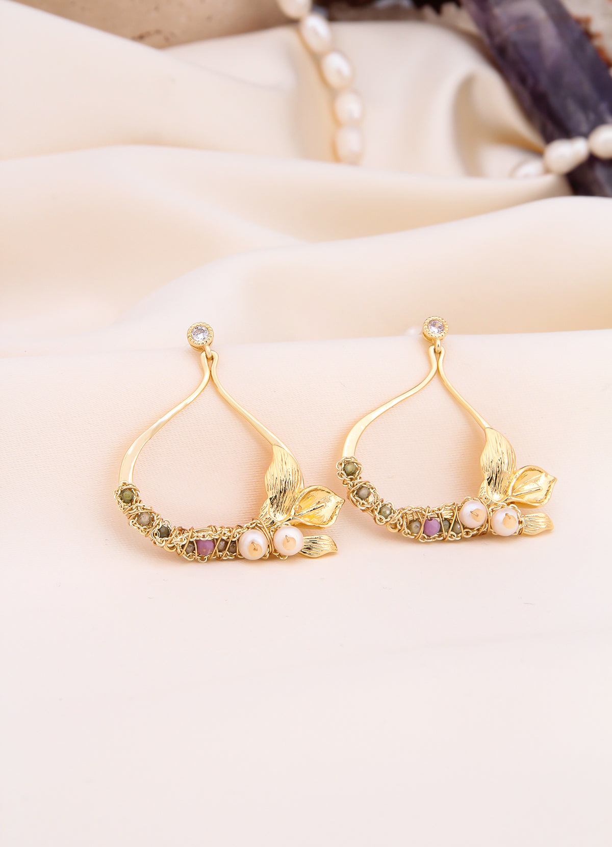 Crystal Earring