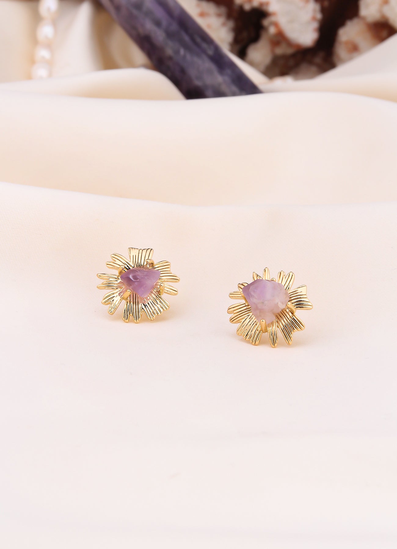 Amethyst Boucles D'oreilles