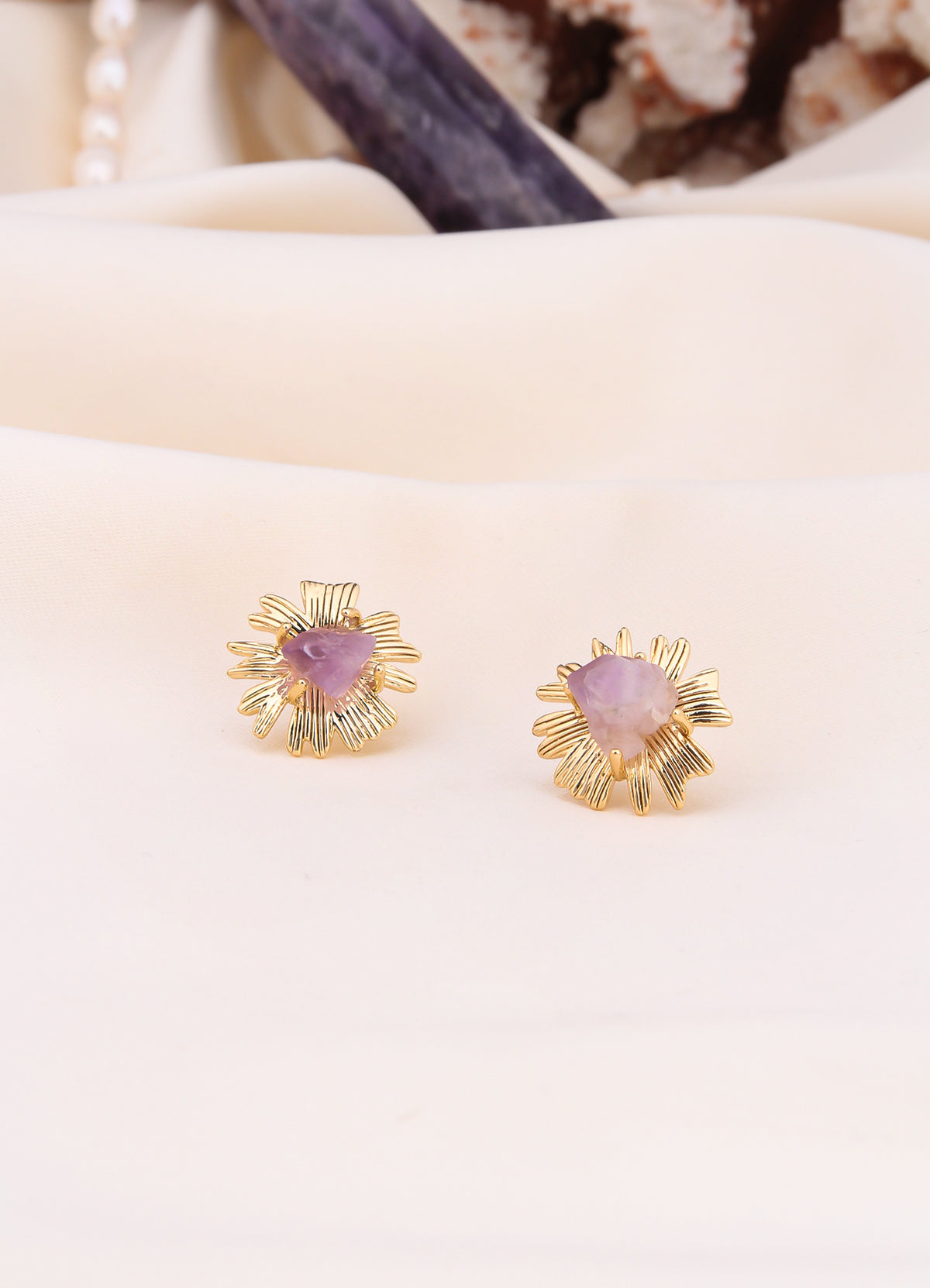 Amethyst Boucles D'oreilles