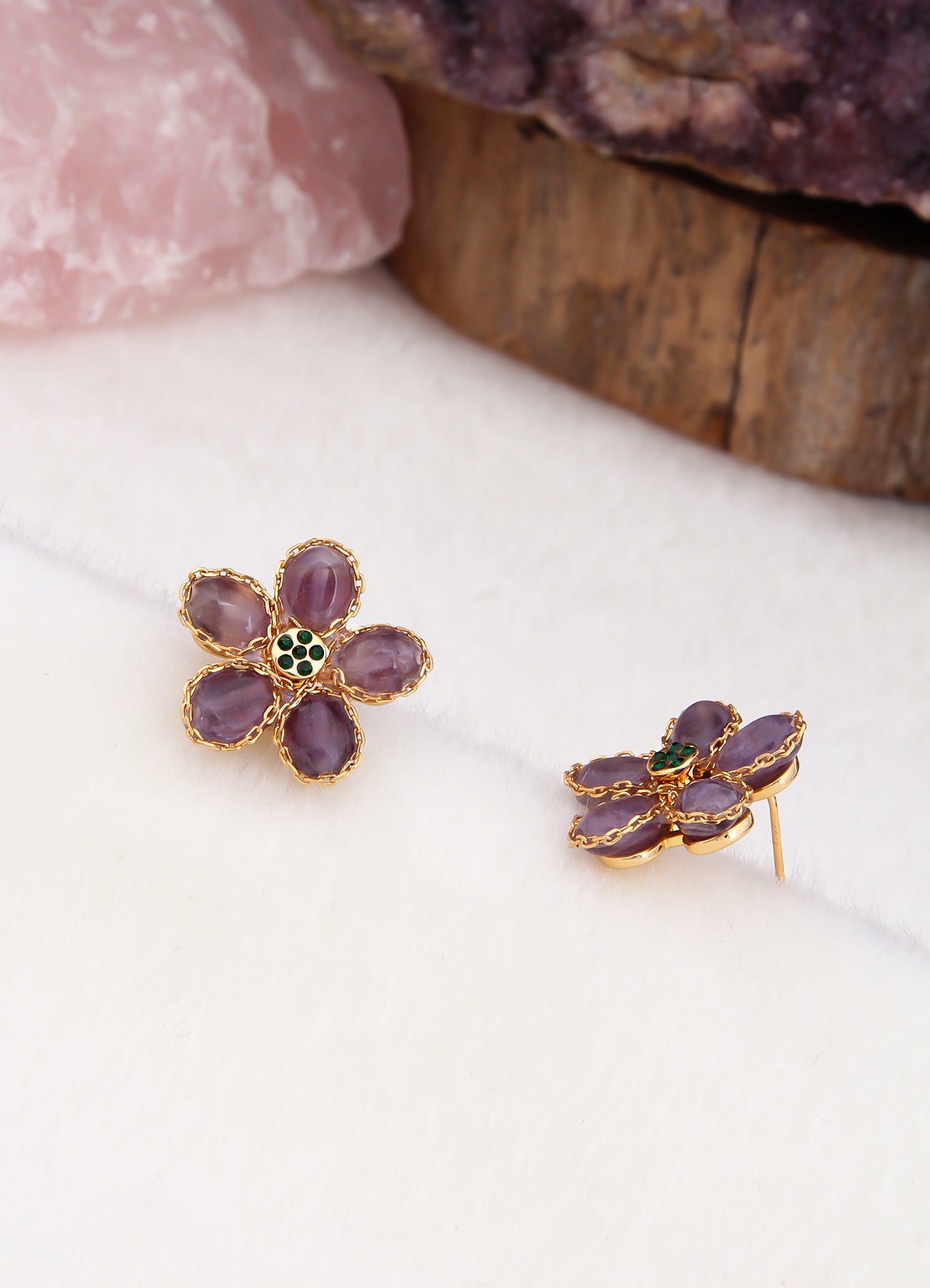 Amethyst Boucles D'oreilles