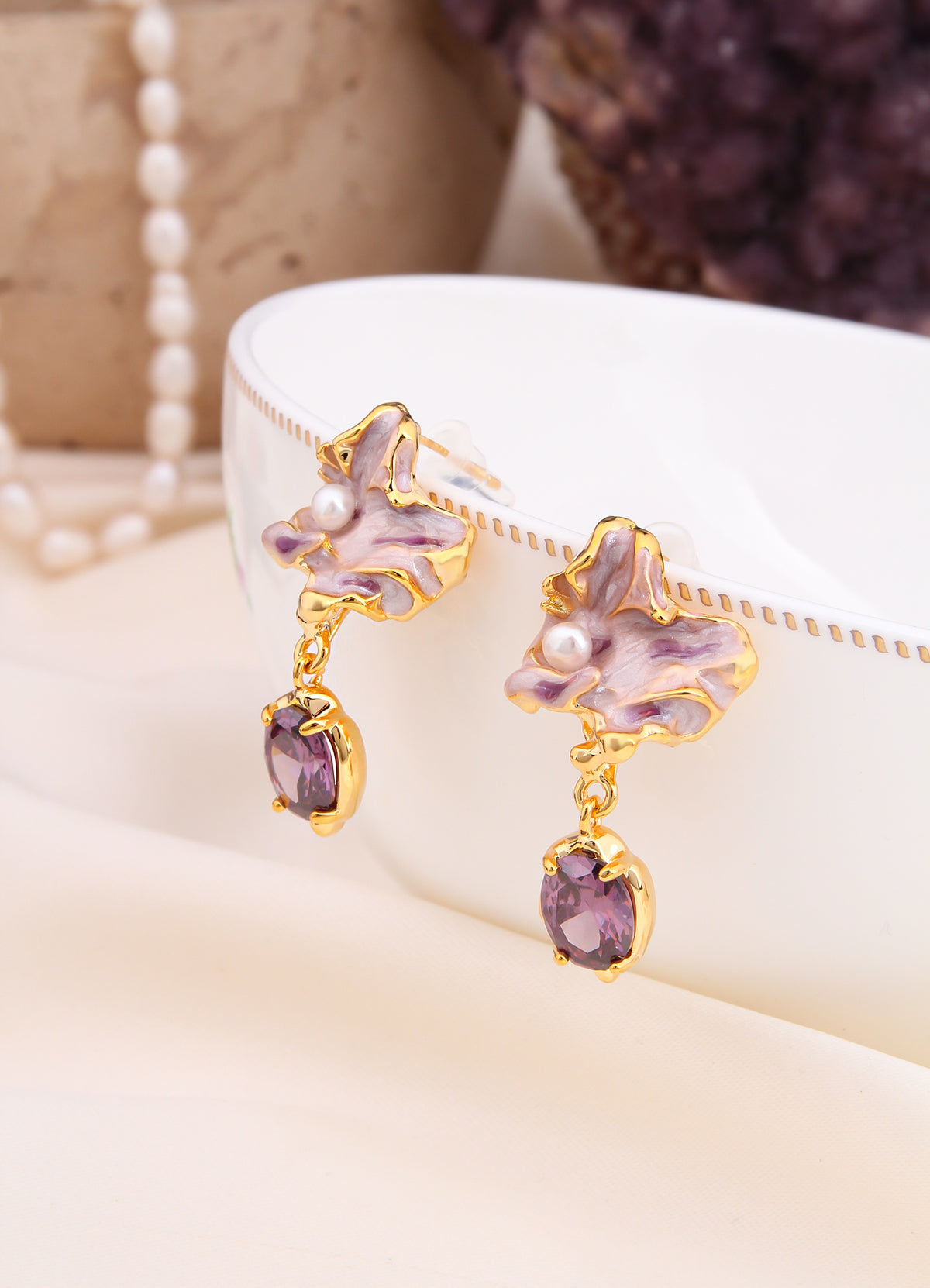 Zircon Earring