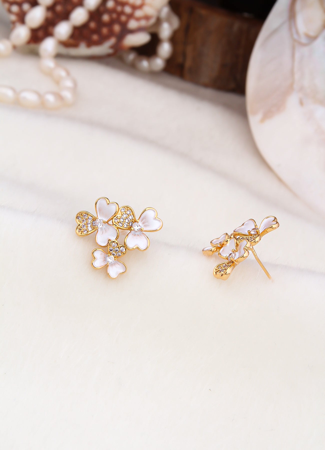 Zircon Boucles D'oreilles