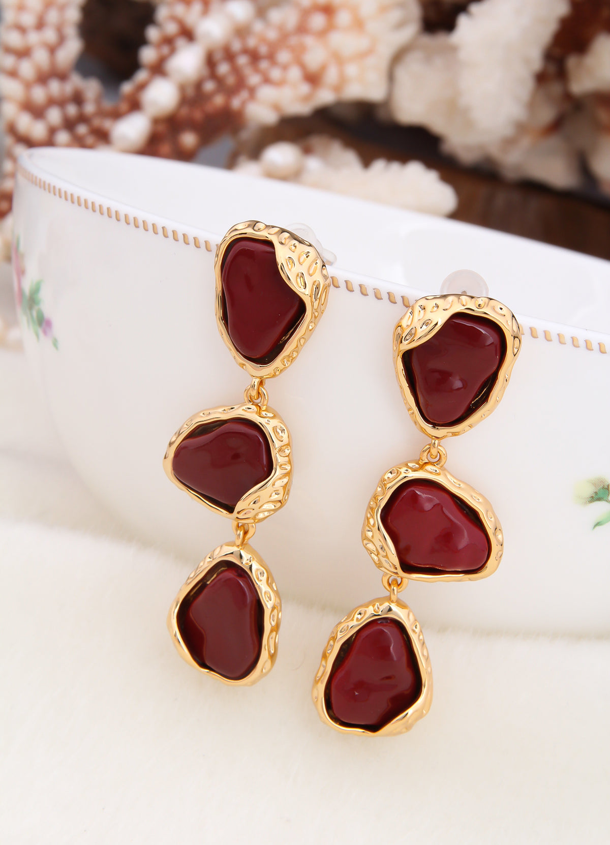 Agate Boucles D'oreilles