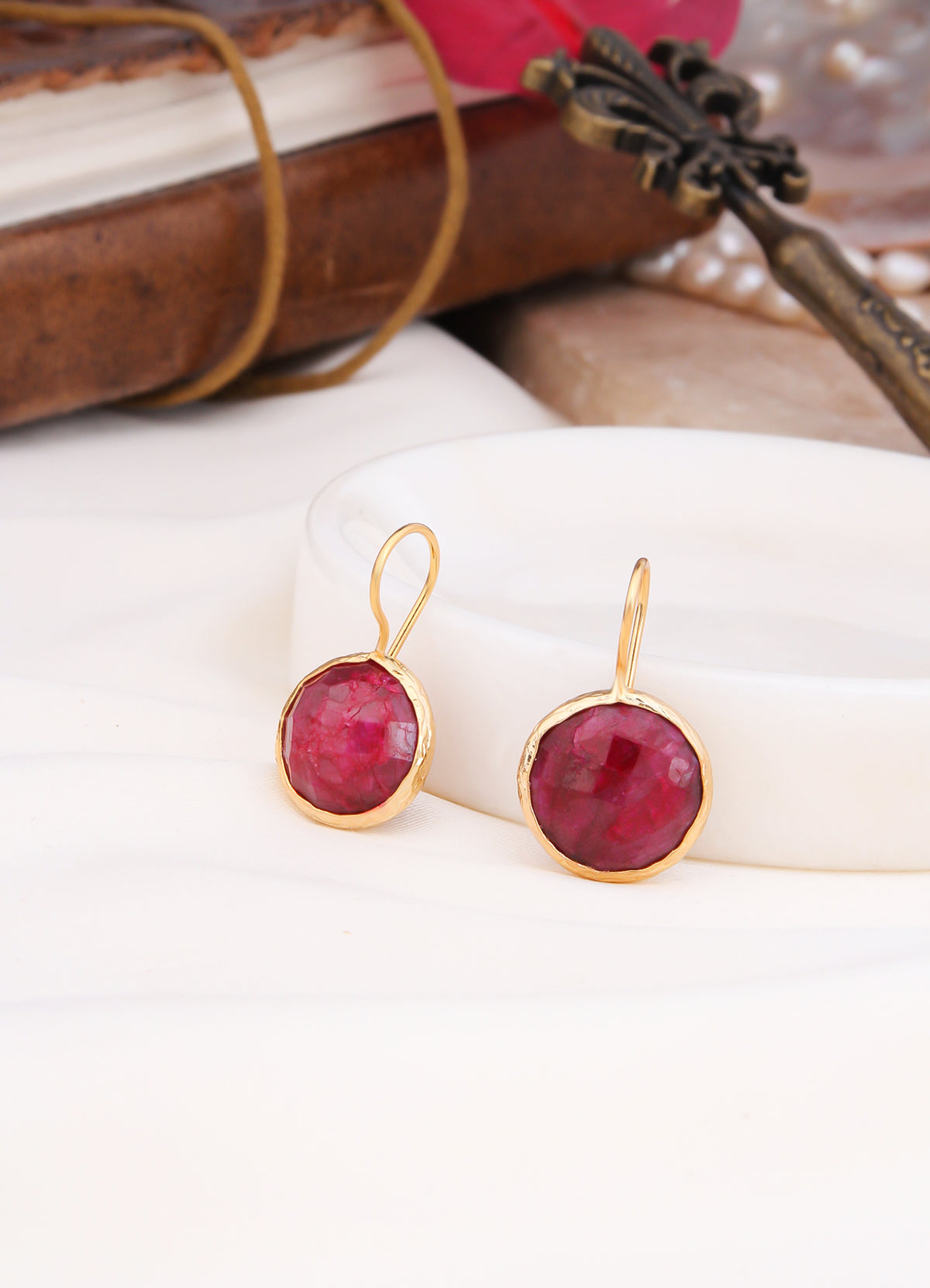 Agate Boucles D'oreilles