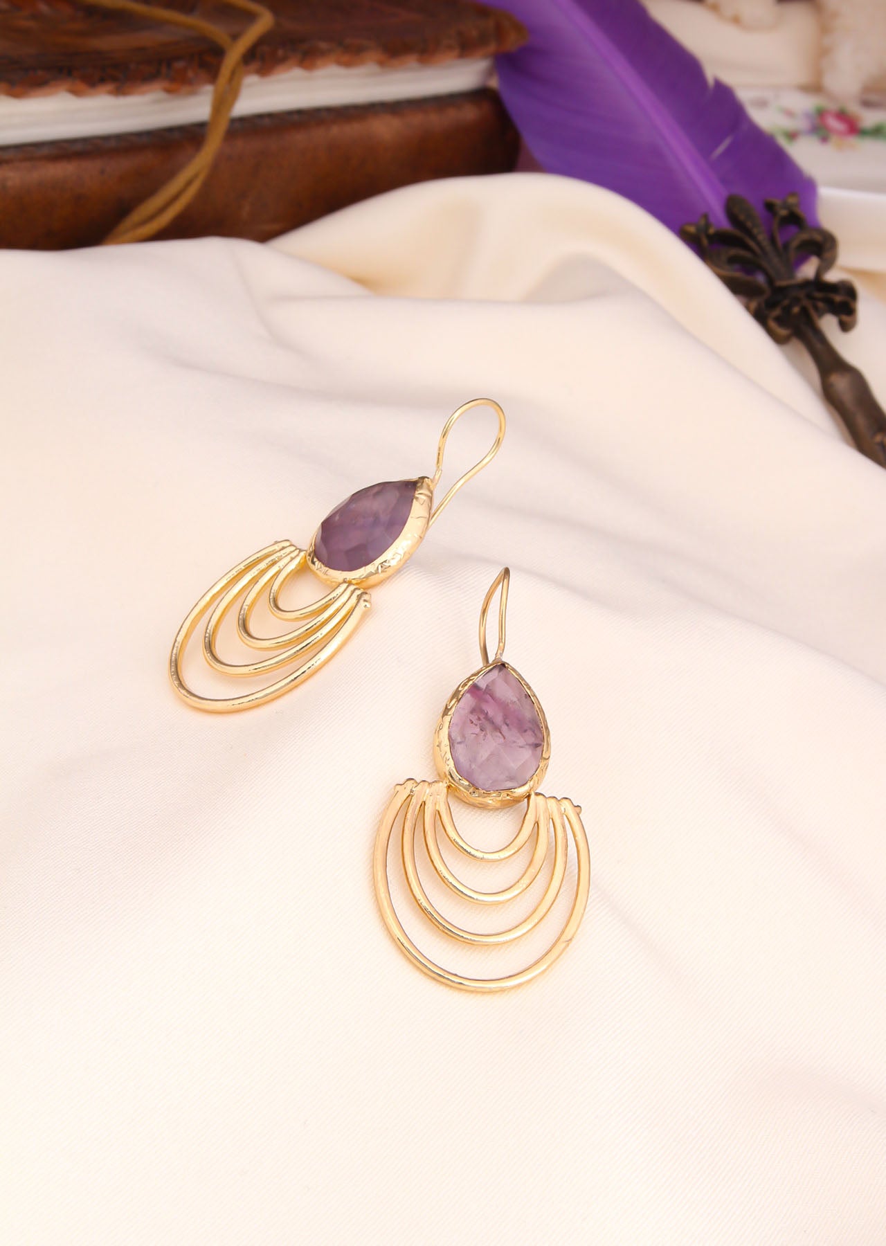 Amethyst Earring