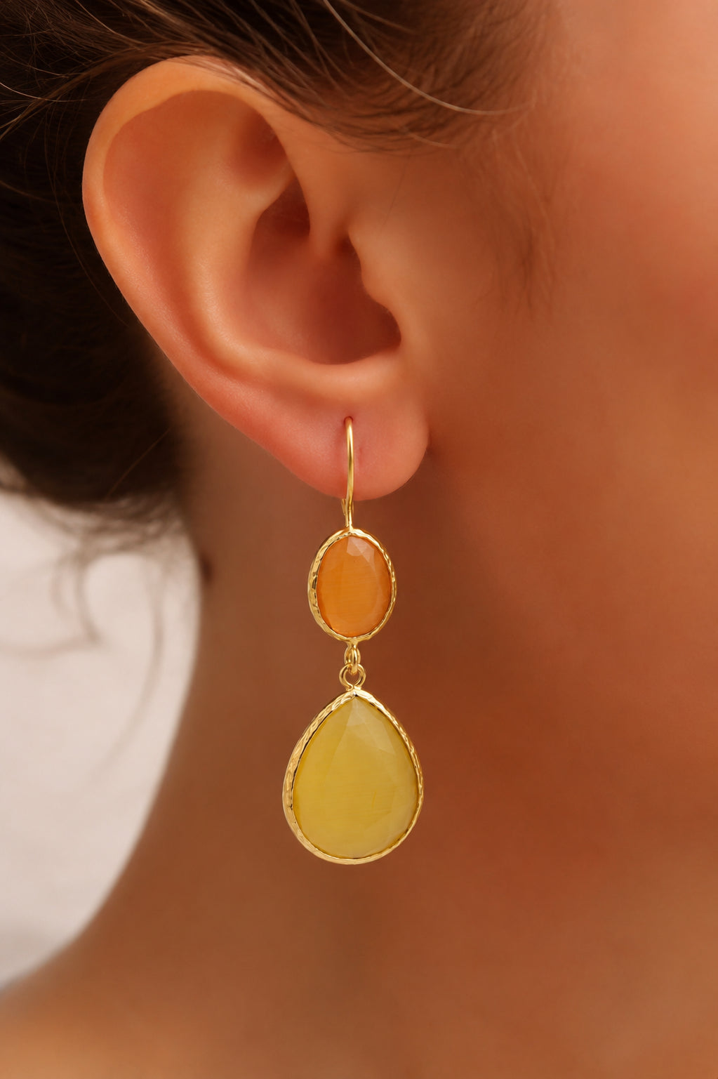 Cat Eyes Earring