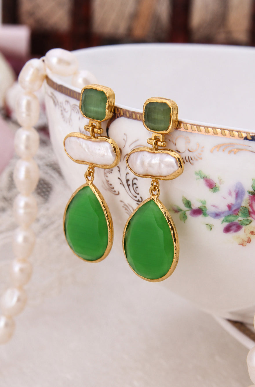 Cat eyes Earring