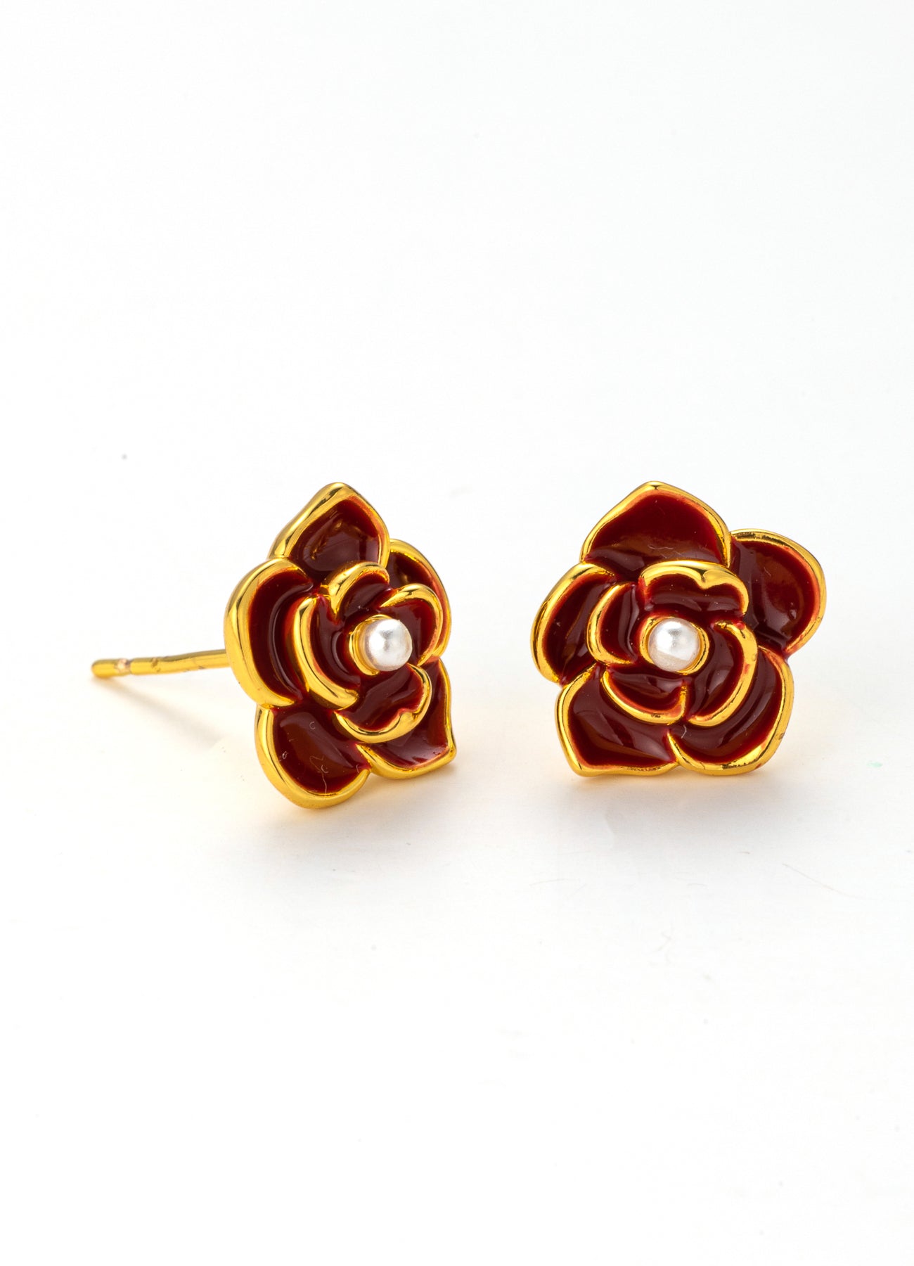 Enamel Earring