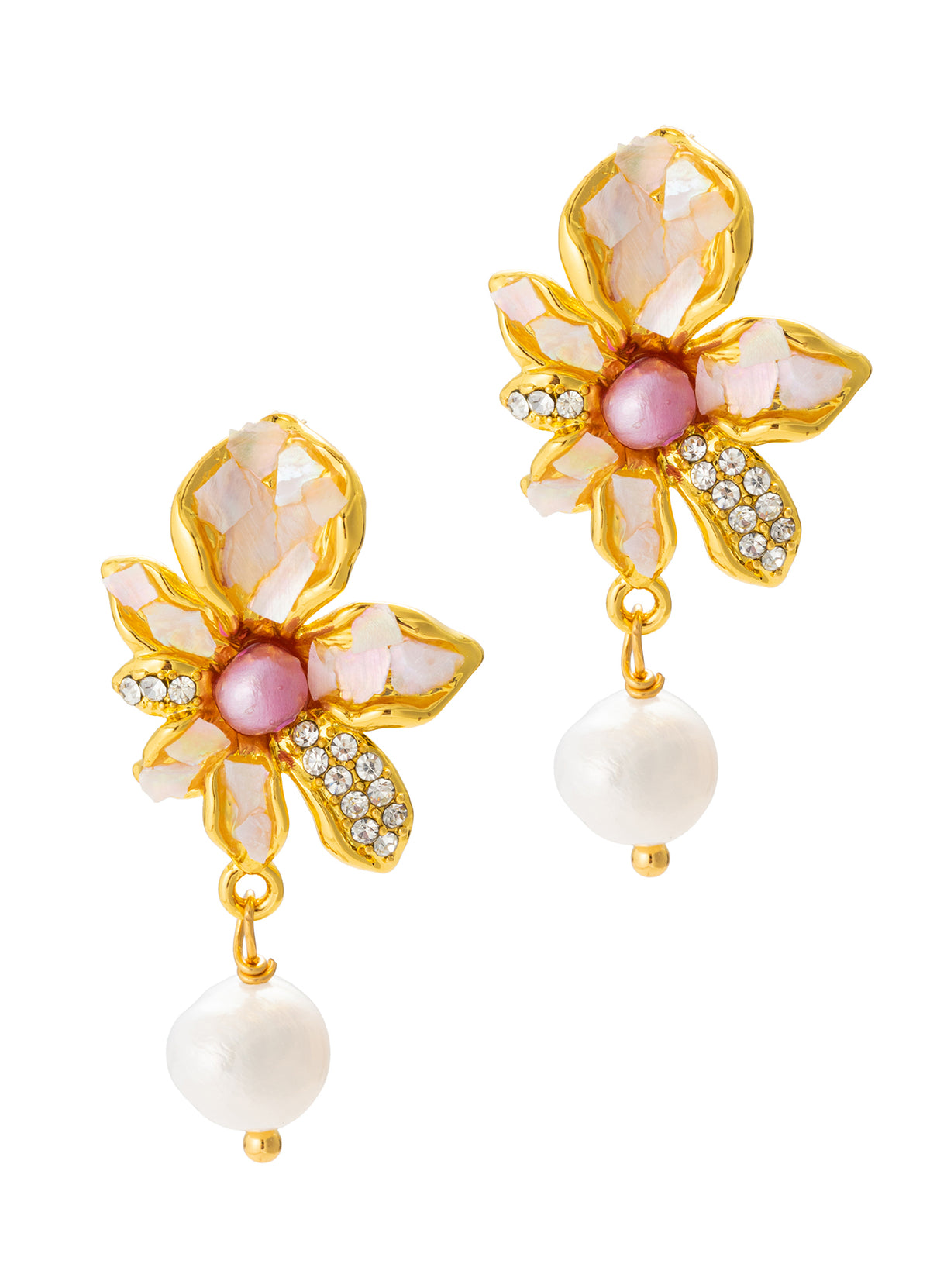 Pearl & Nacre Earring