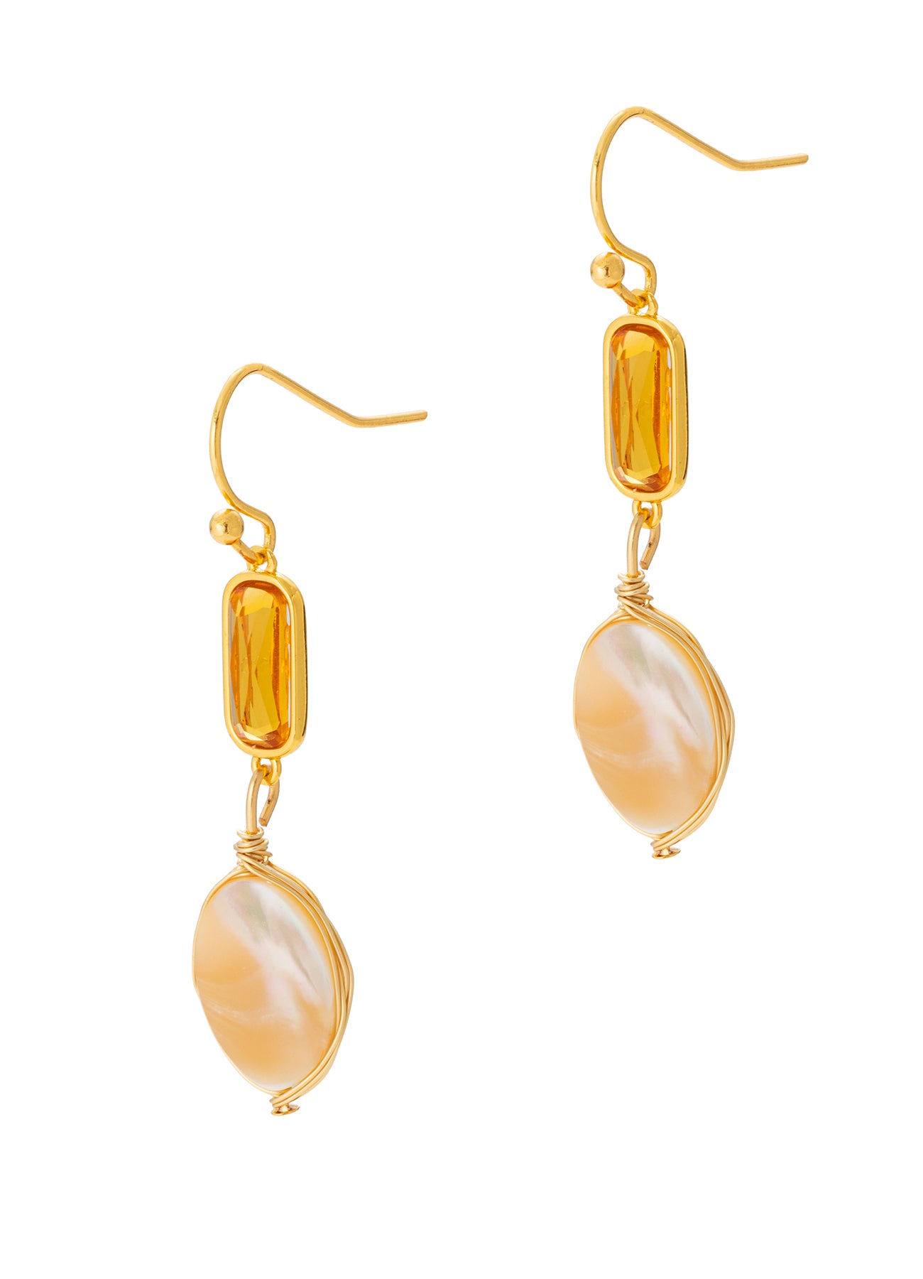 Nacre & Zultanite Earring