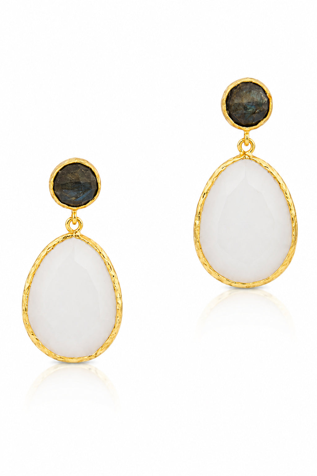 Moonstone & Labradoirte Earring