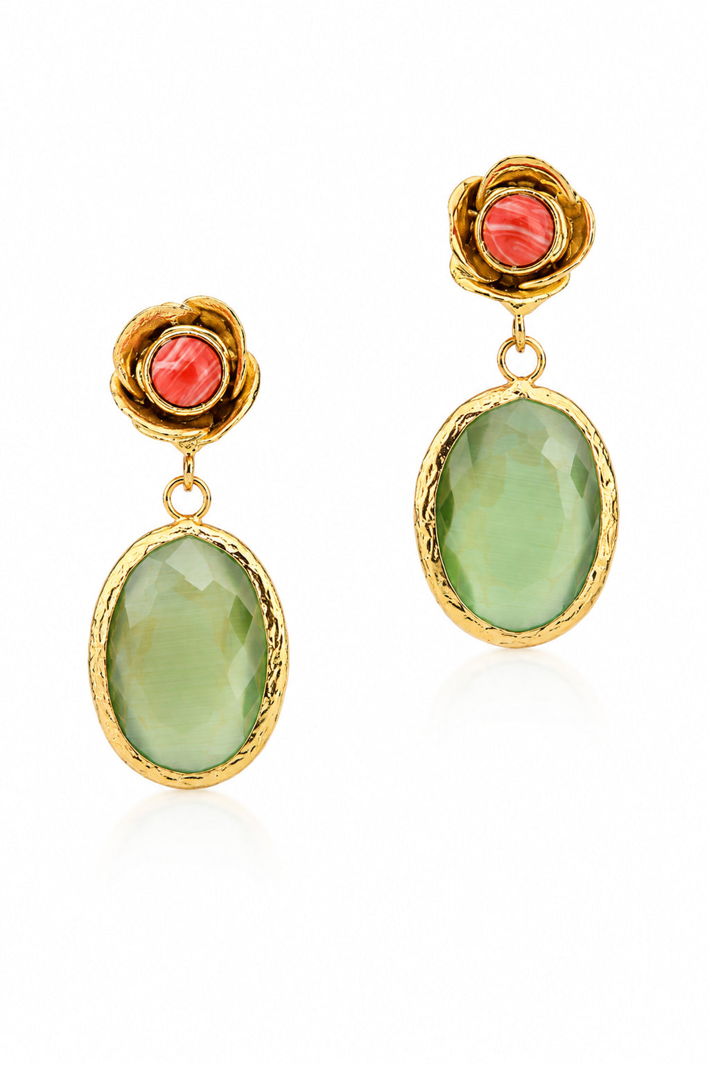 Varasite & Cat Eyes Earring