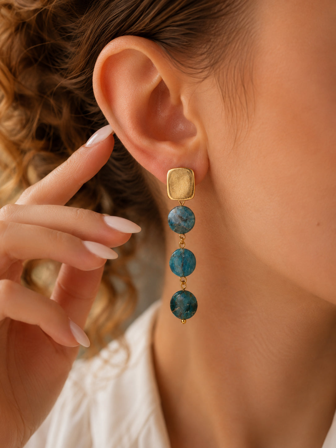 Apatite Earring