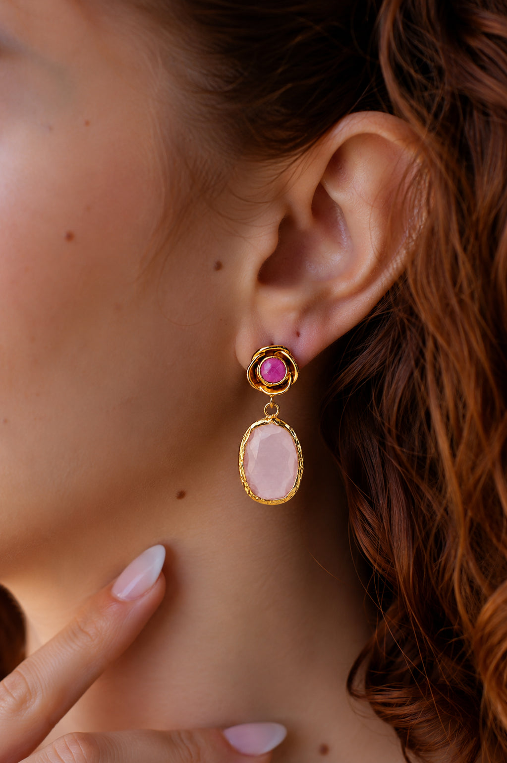 Varasite & Cat Eyes Earring