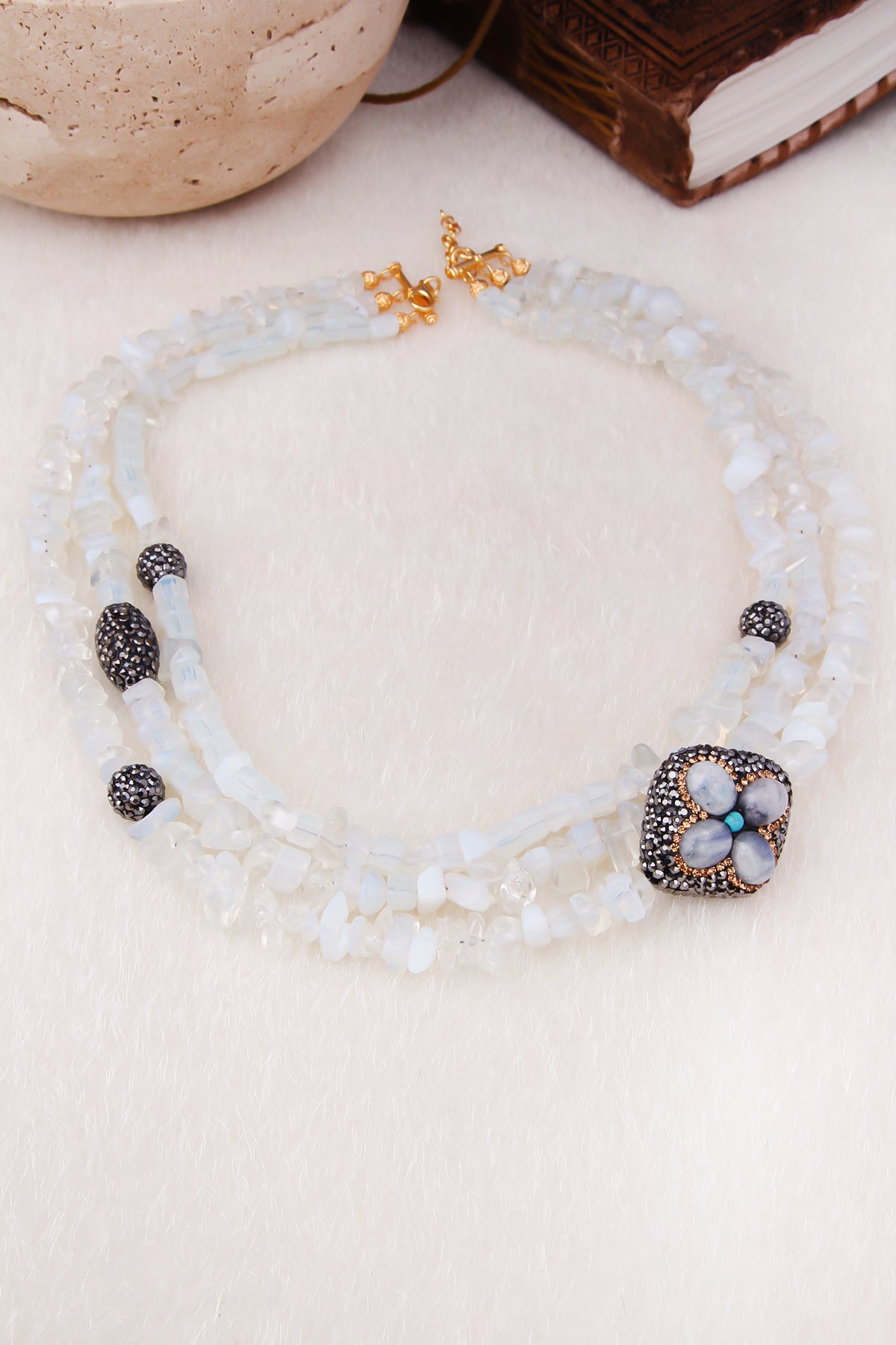 Moonstone Collier