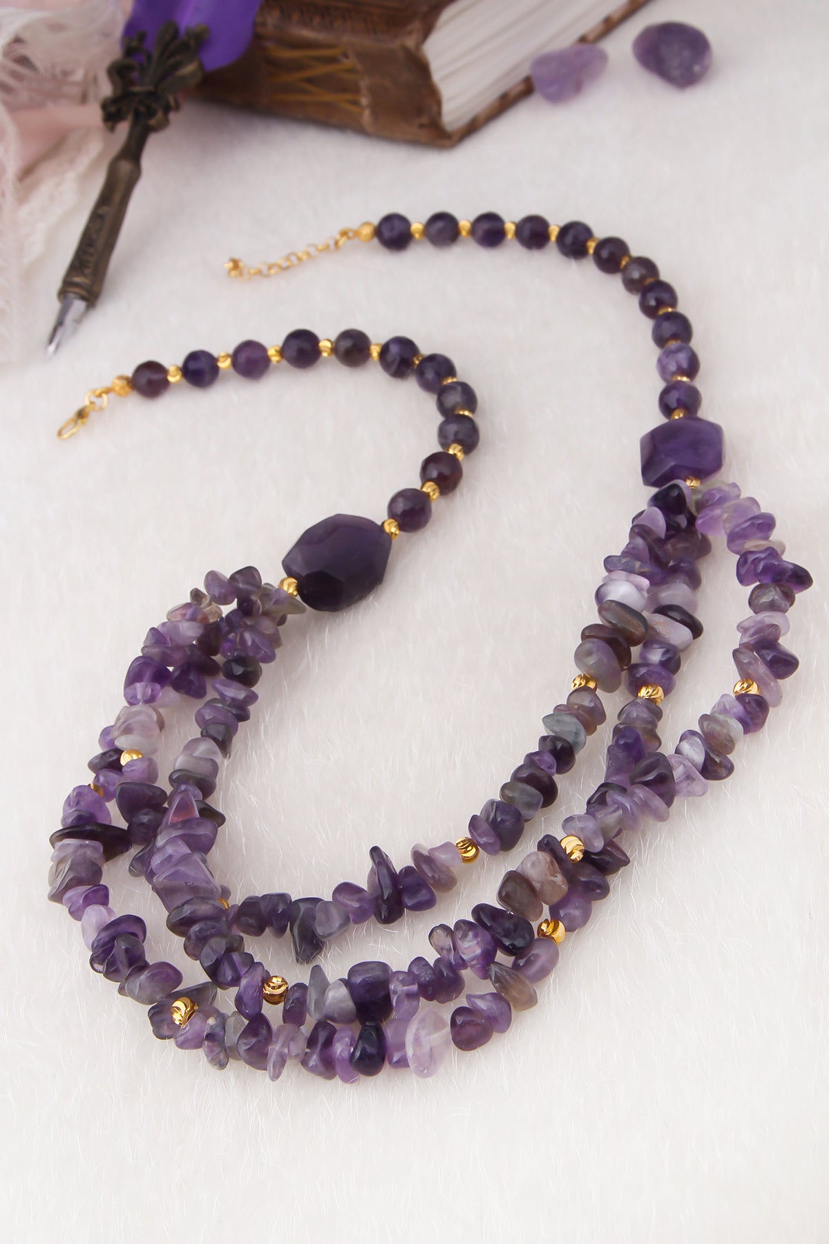 Amethyst Collier