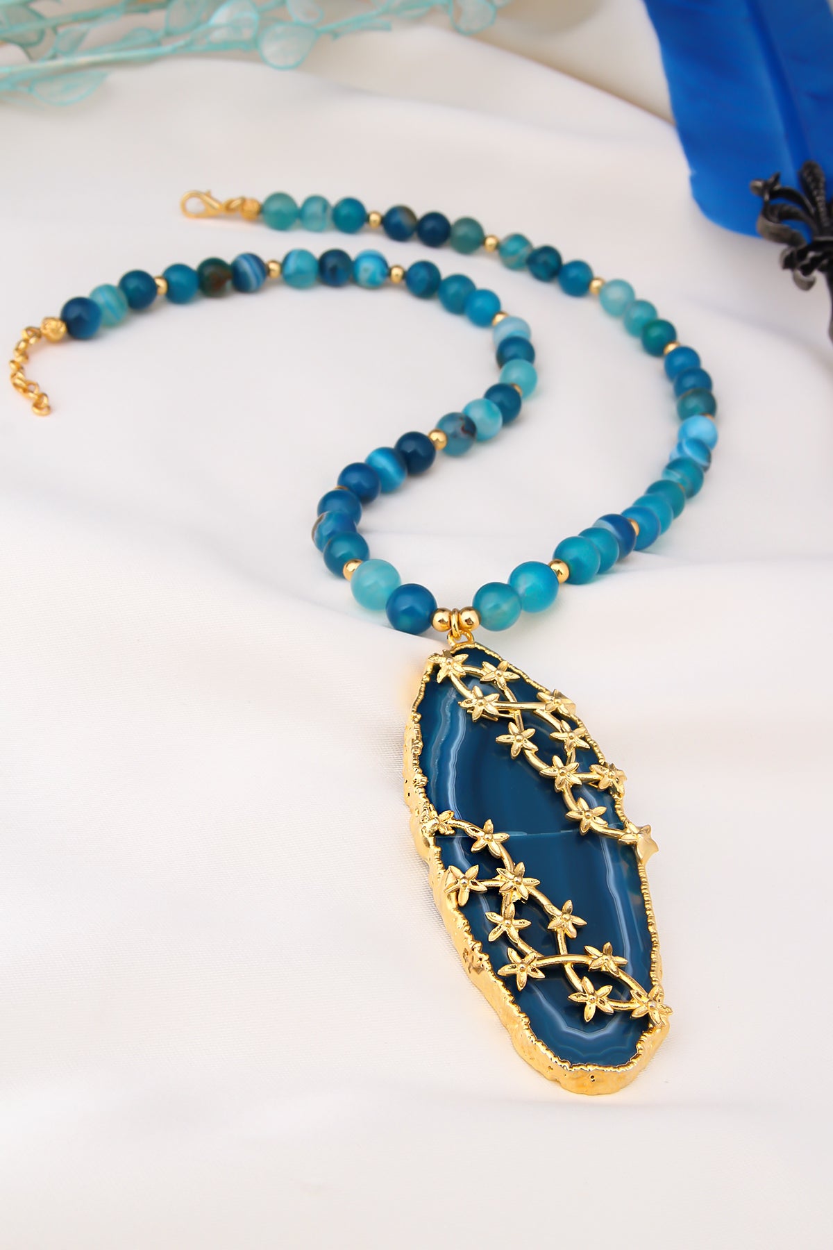 Agate Collier