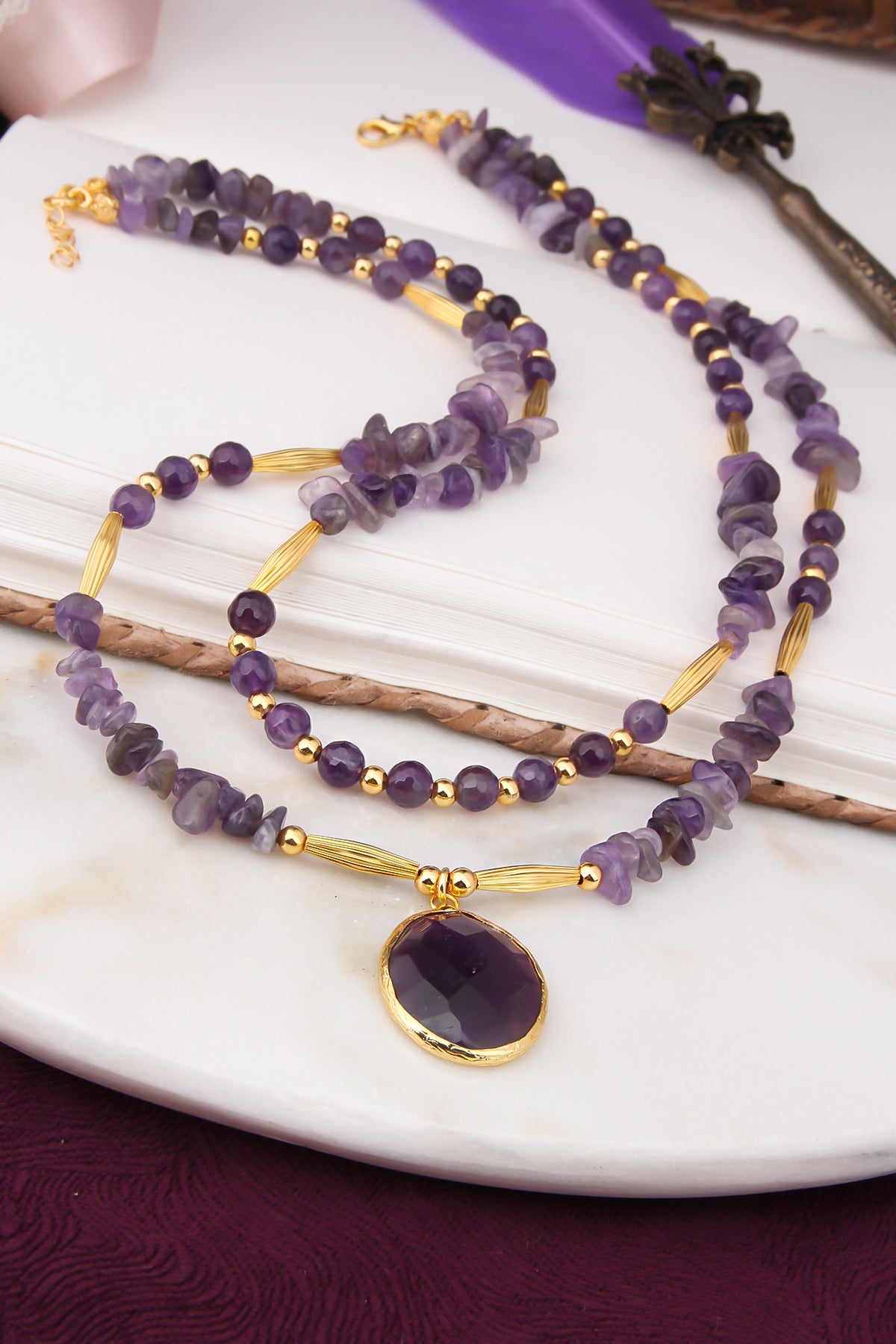 Amethyst Collier
