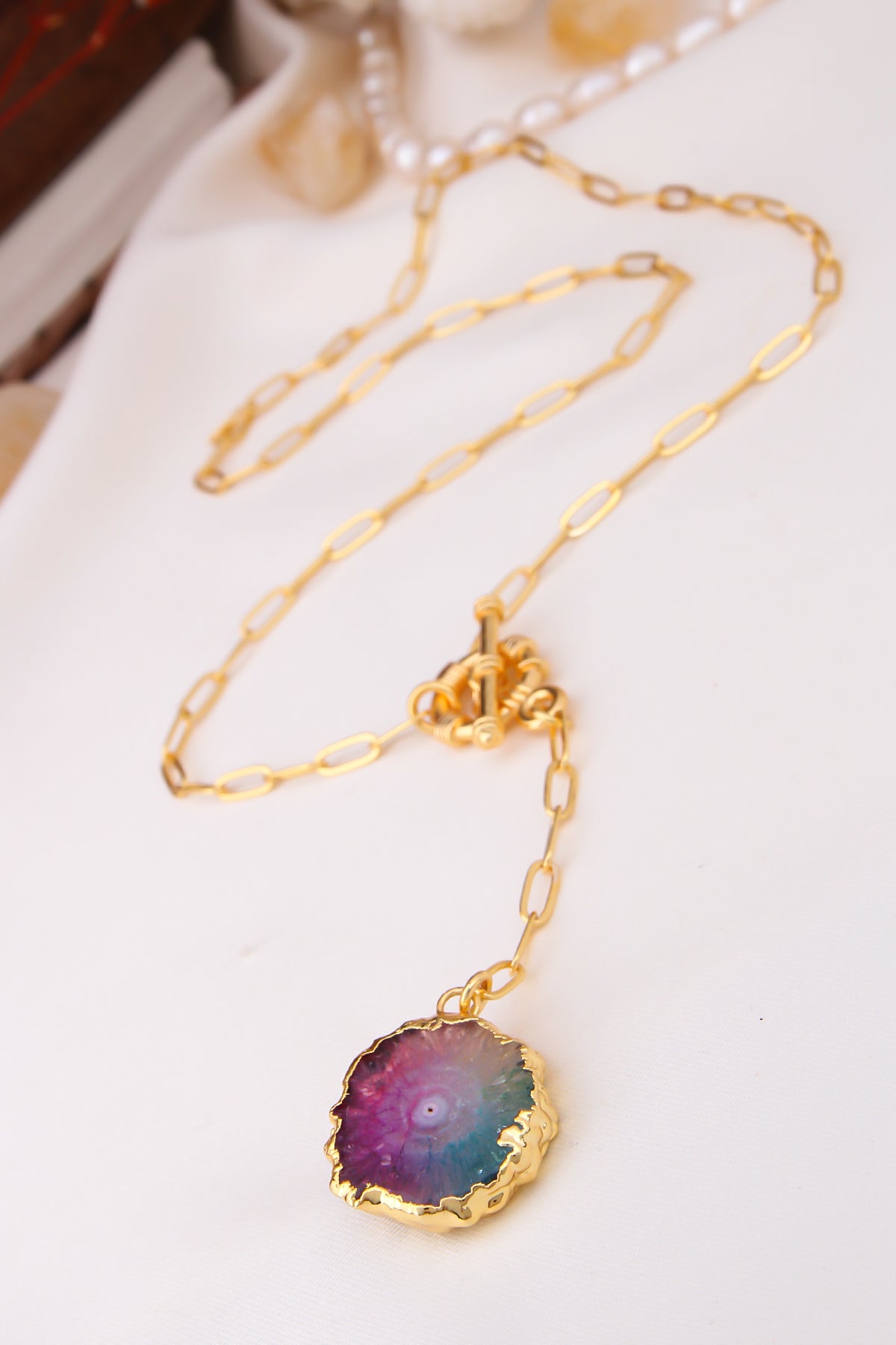 Quartz Collier