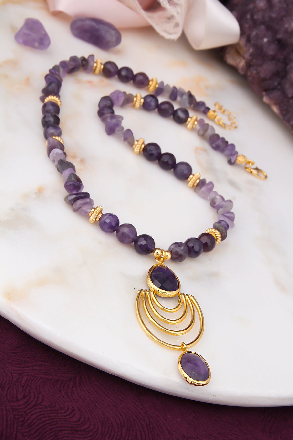Amethyst Collier