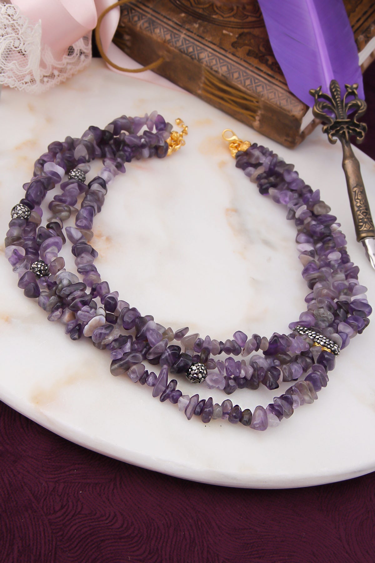 Amethyst Collier