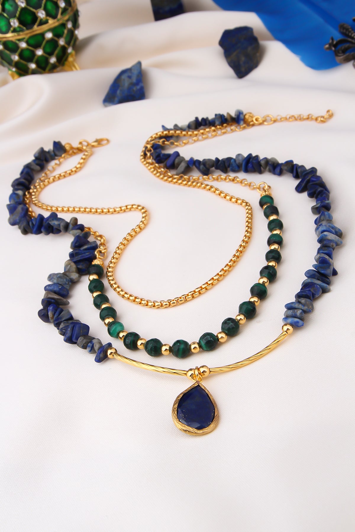 Lapis Lazuli Collier