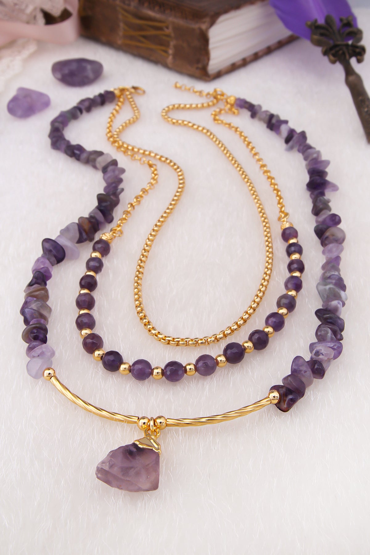 Amethyst Collier