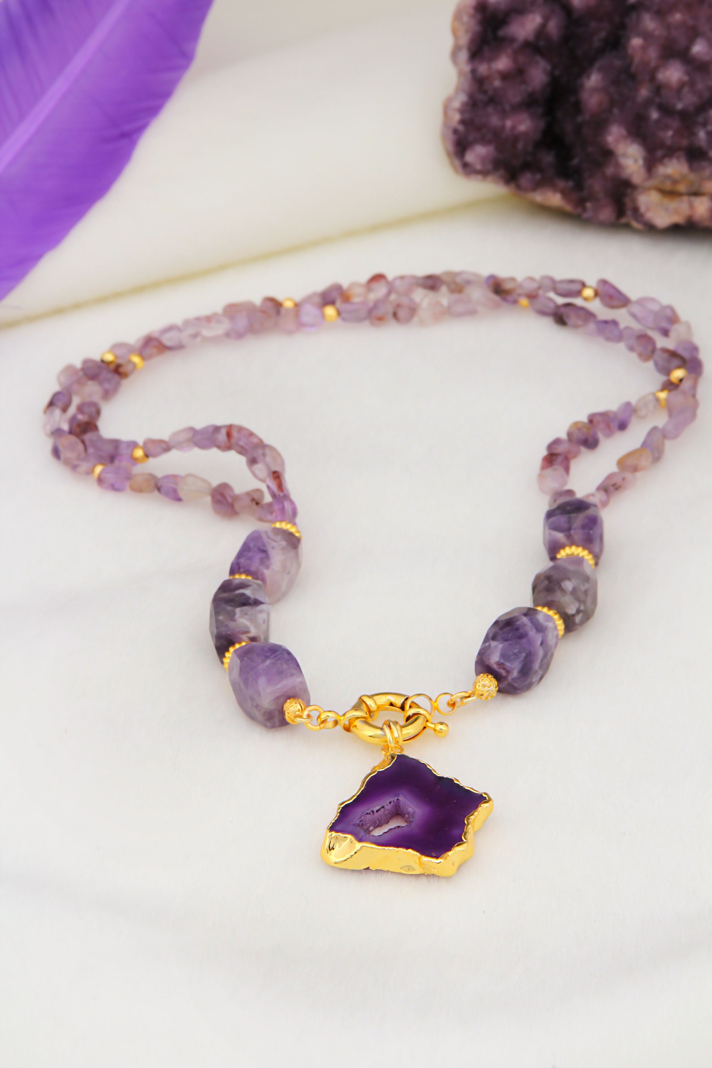 Amethyst Collier