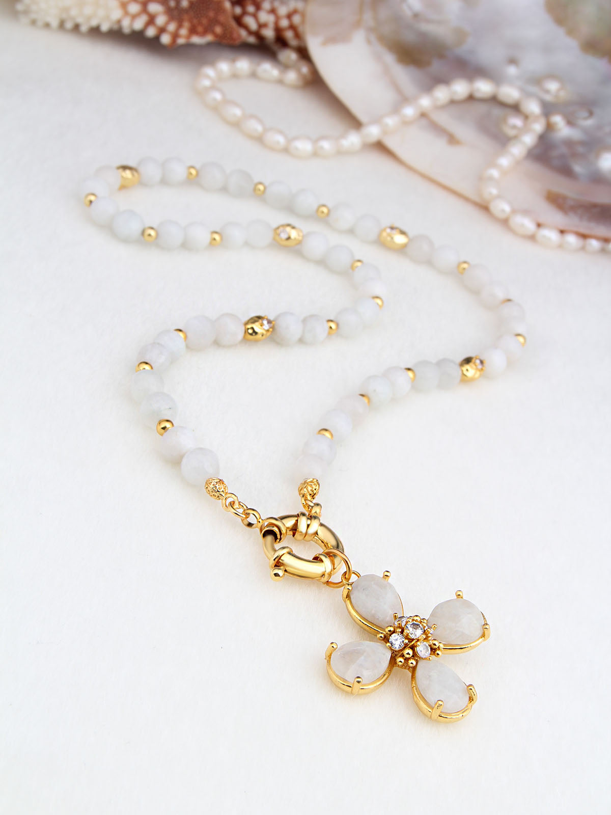 Moonstone Collier