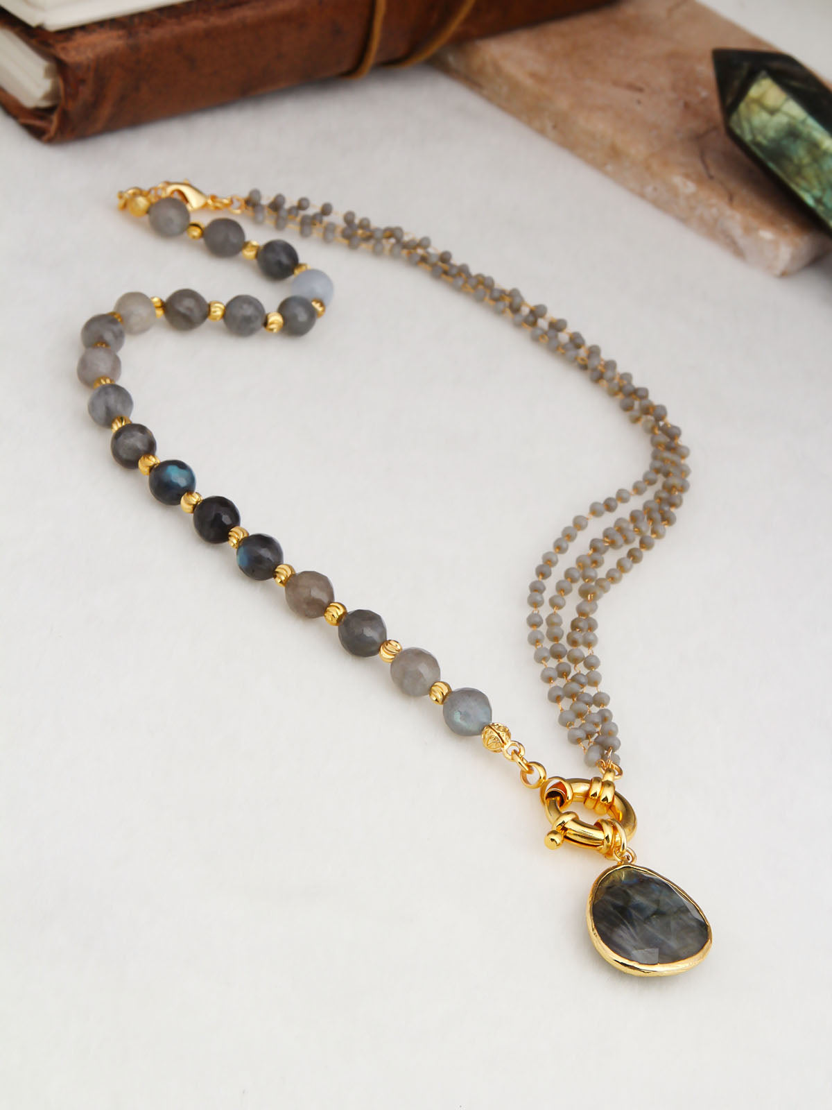 Labradorite Collier