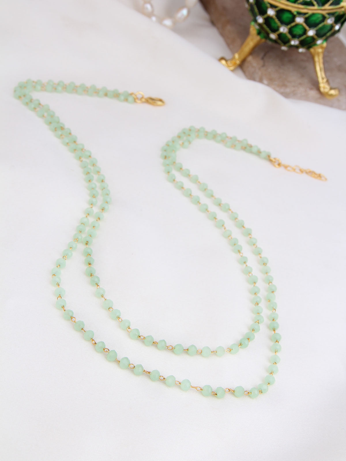 Natural Stone Collier